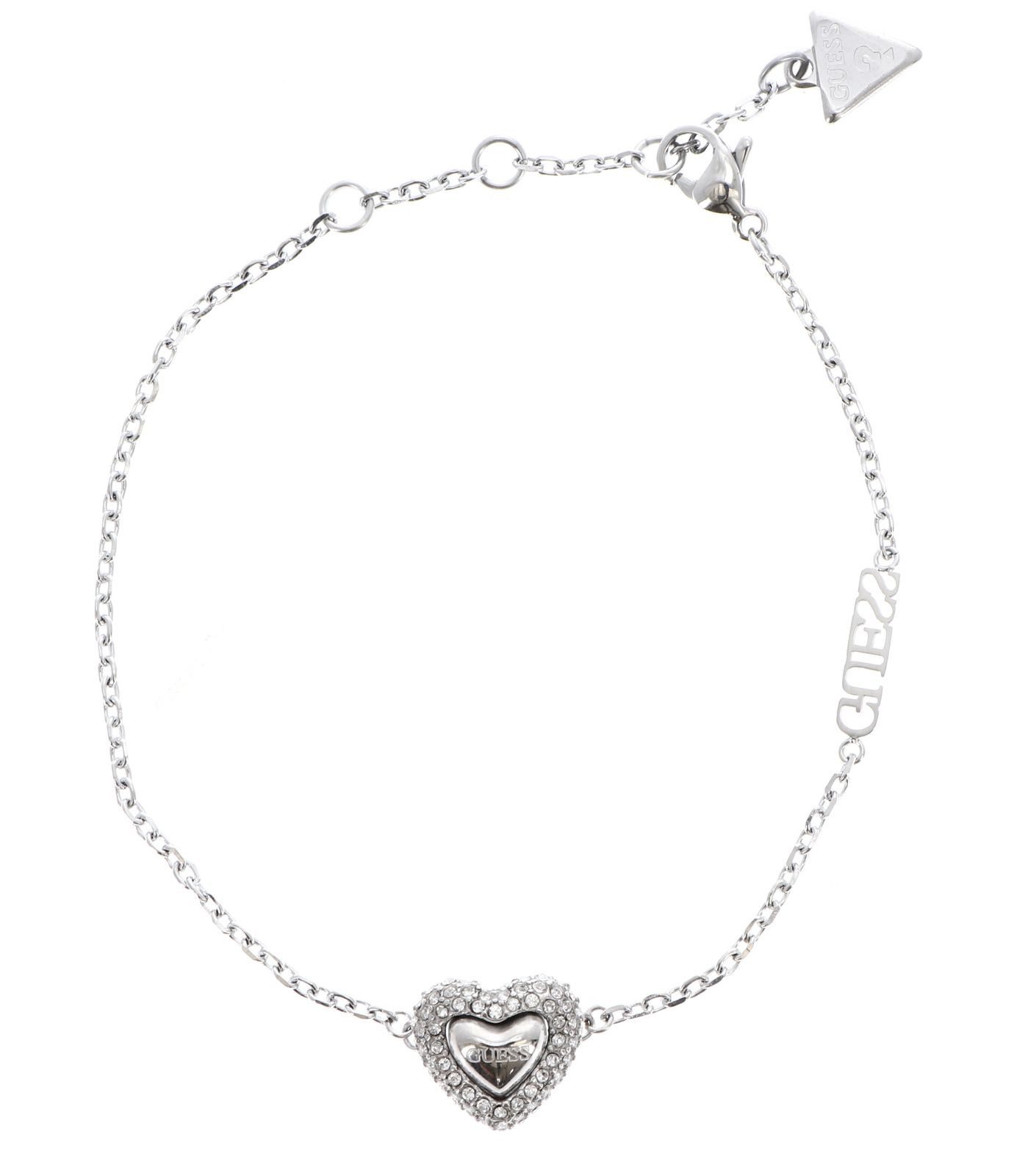 Gliederarmband Pave Heart Bracelet