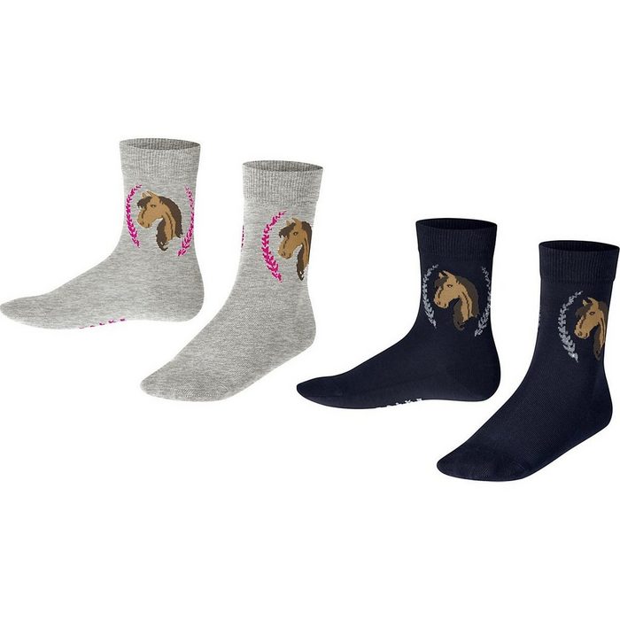FALKE Socken Baby Socken für Mädchen Doppelpack