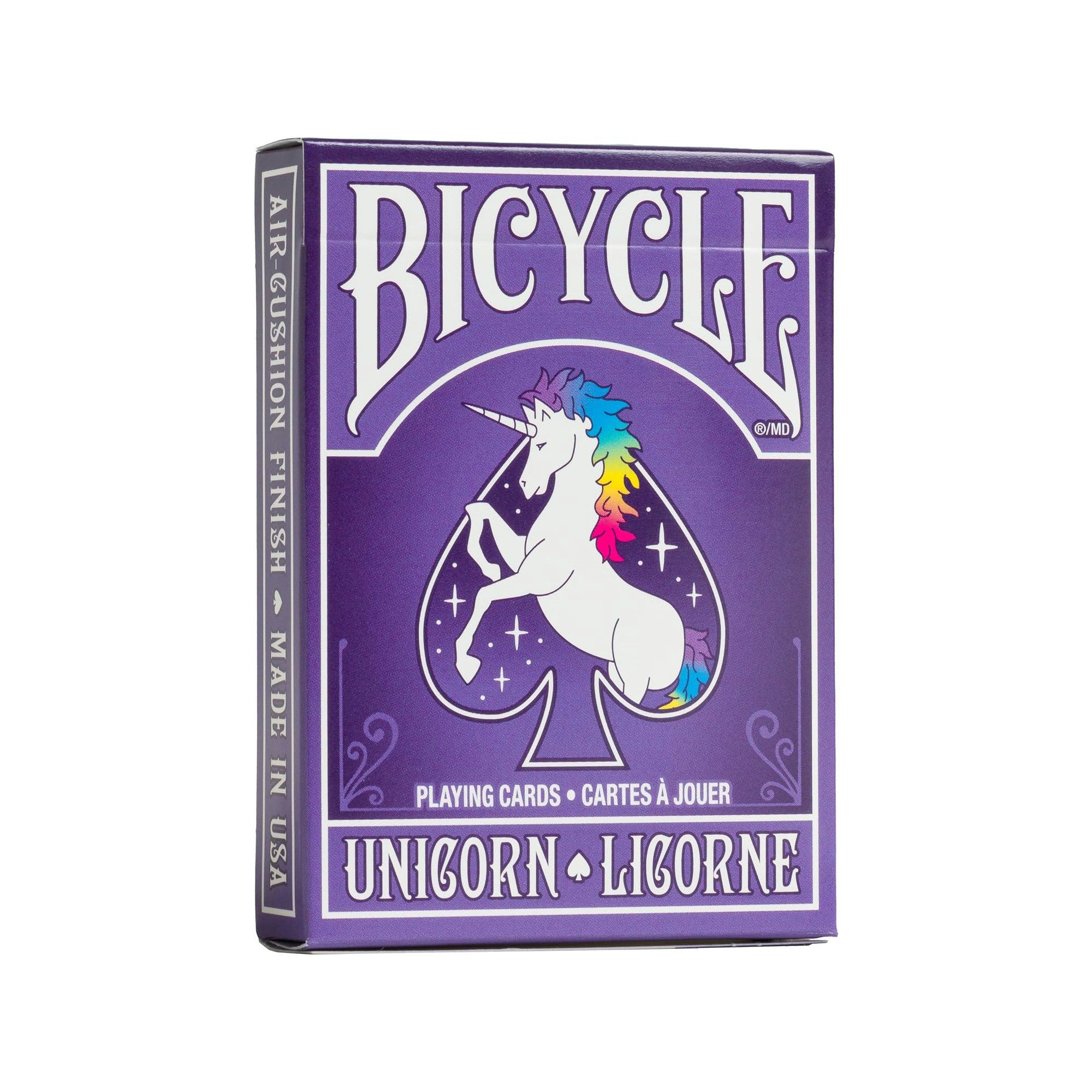 Cartamundi Spiel Bicycle® - Kartendeck - Unicorn, Kartenspiel, mit einzigartigem Air-Cushion®-Finish