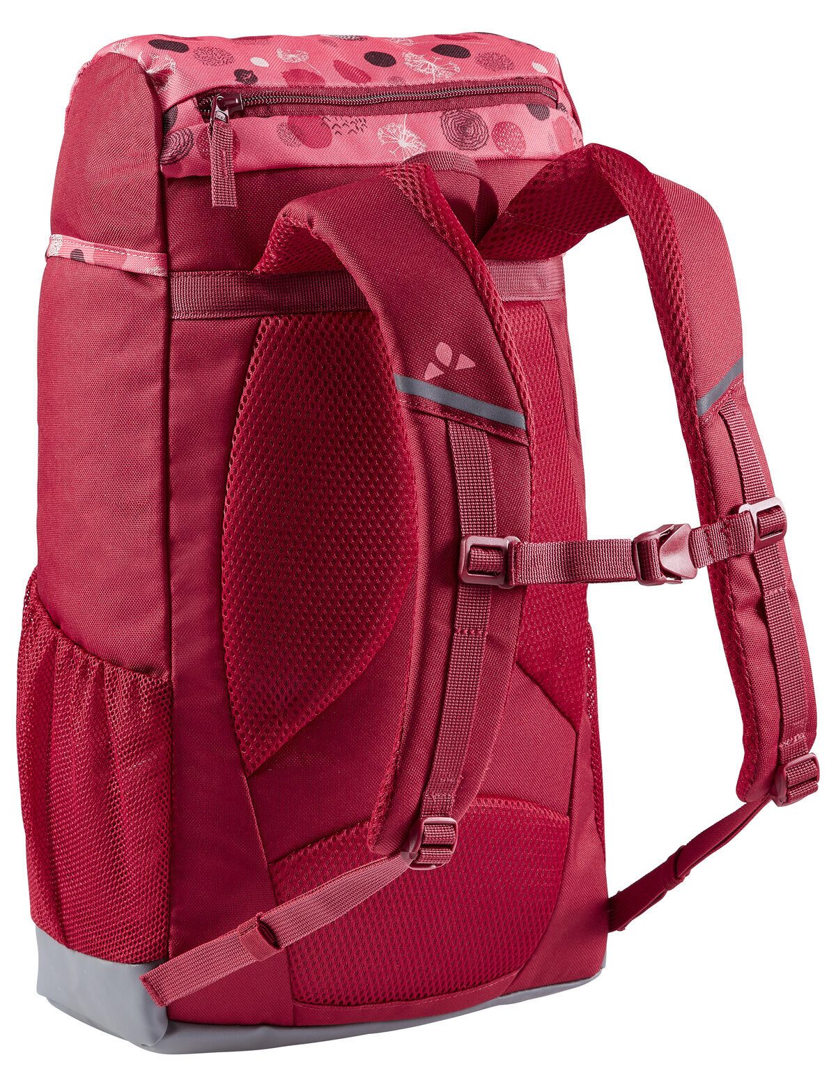 VAUDE Trekkingrucksack Puck 14, Kinderrucksack inklusive Regenhülle und Sitzmatte, 14 Liter
