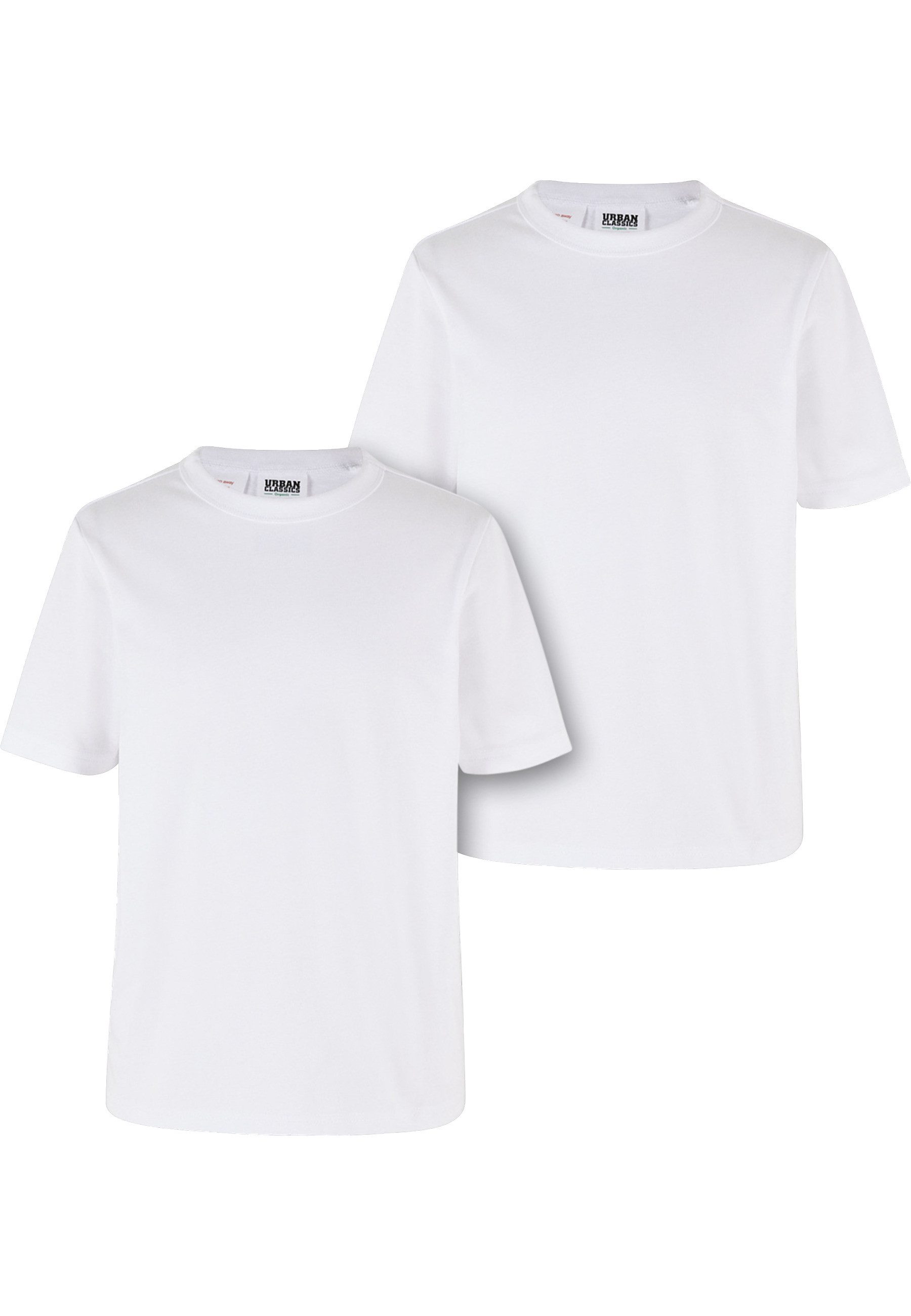 T-Shirt Urban Classics Herren Boys Organic Basic Tee 2-Pack