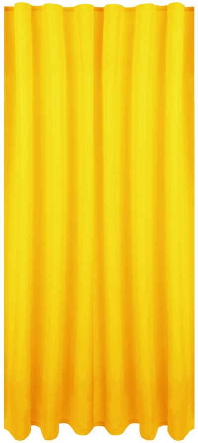 Vorhang, Bestlivings, Kräuselband (1 St), blickdicht, Microfaser, Blickdichte Gardine Fertiggardine mit Kräuselband, in versch. Größen und Farben verfügbar