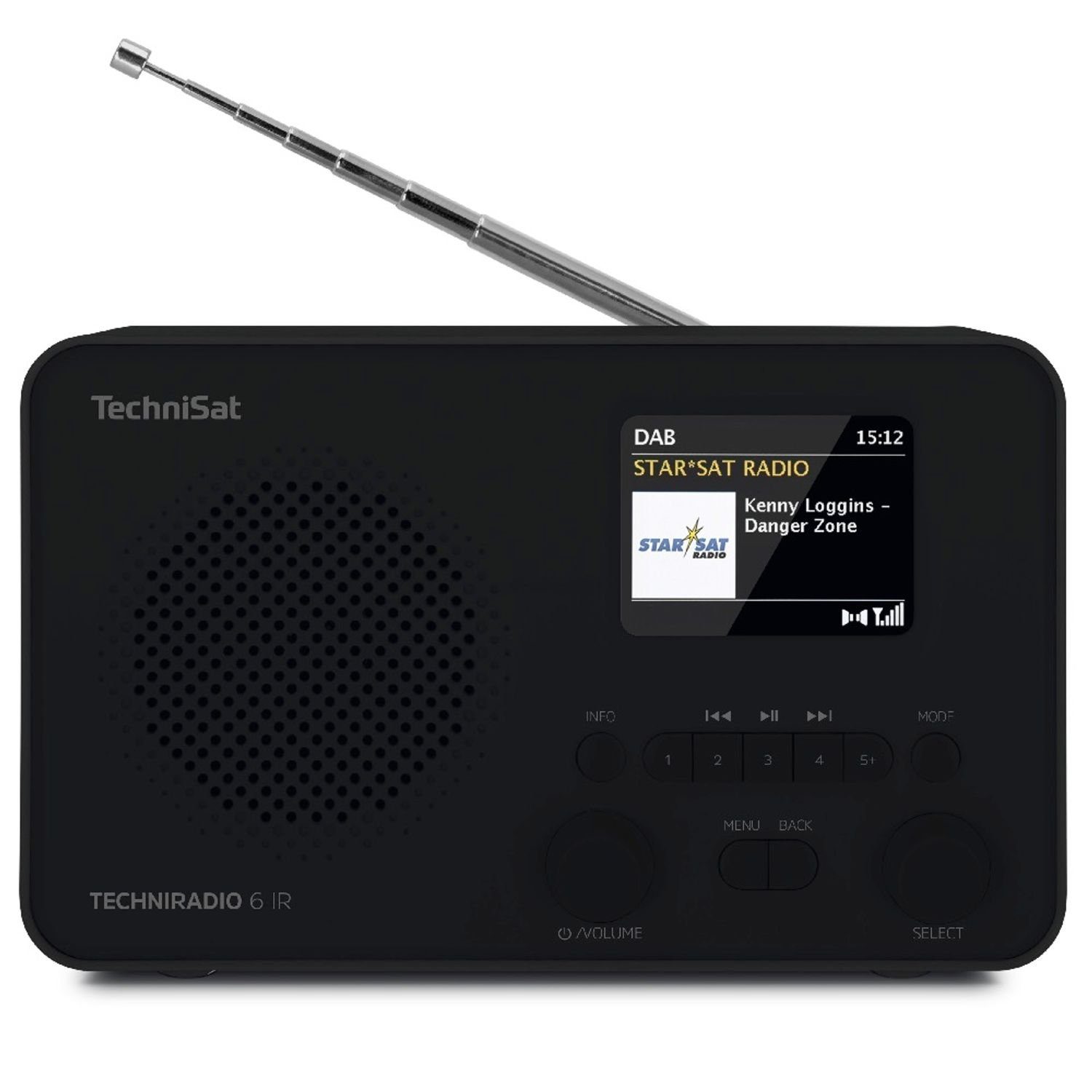 TechniSat TechniSat TECHNIRADIO 6 IR Internet Tischradio Internet, DAB+,  UKW Blu Radio