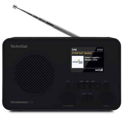 TechniSat TECHNIRADIO 6 IR Internetradio DAB+ Digitalradio UKW Radio Digitalradio (DAB) (Uhr- & Datumsanzeige, TFT-Farbdisplay, WLAN, Bluetooth-Audiostreaming)