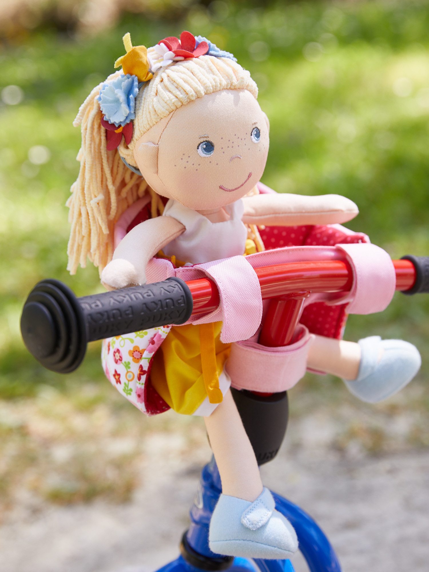 Haba Puppenwagen Puppen-Zubehör, Accessoires für Puppen, für drinnen und draußen