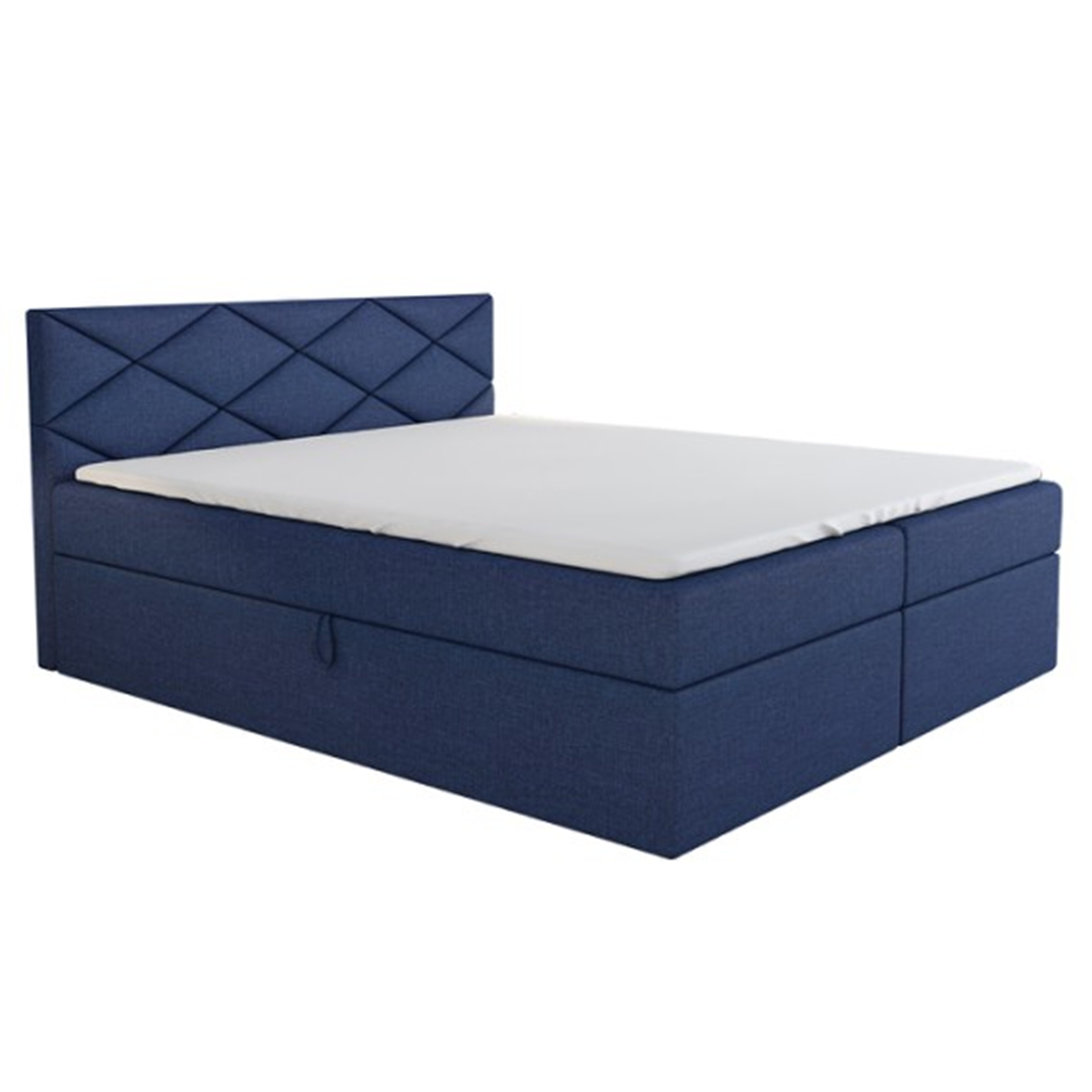 A&J MöbelLand GmbH Boxspringbett XAVI mit 2 Bettkästen und Topper. (Boxspringbett mit Bettkasten und gepolstertem Kopfteil. Inclusive Topper – nur jetzt erhältlich!, TOP ANGEBOT), Länge 208 cm Höhe 106 cm