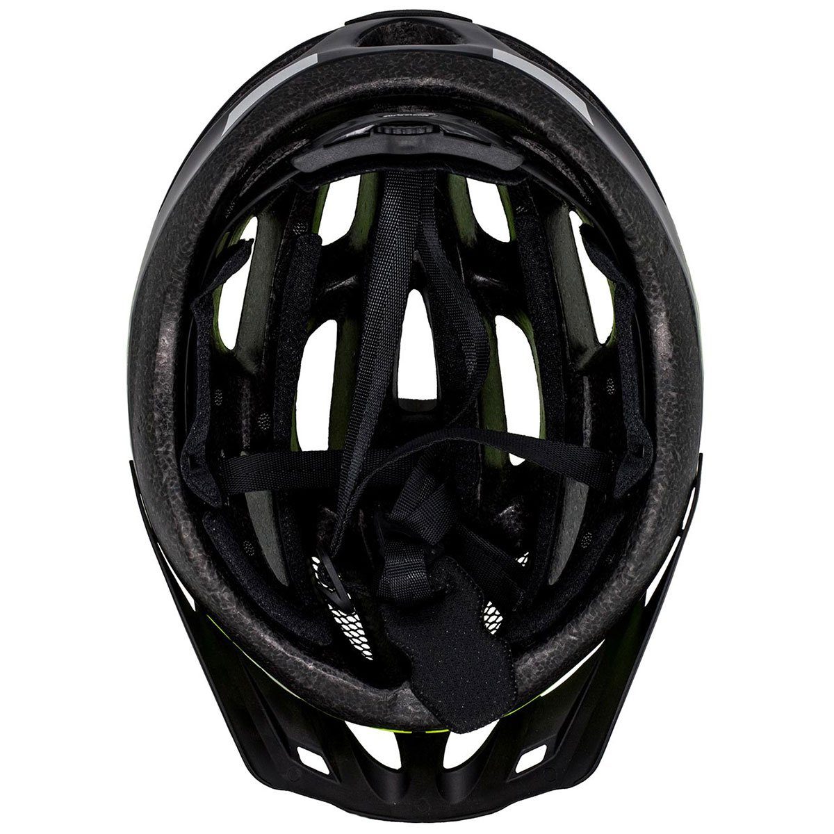 Airtracks Fahrradhelm Fahrradhelm Master S/M (54-58cm), L/XL (58-62cm) (RD-10 für Herren und Damen - EPS-Körper), + IN MOULD - Neon Weiß Schwarz – Bild 5 von 5
