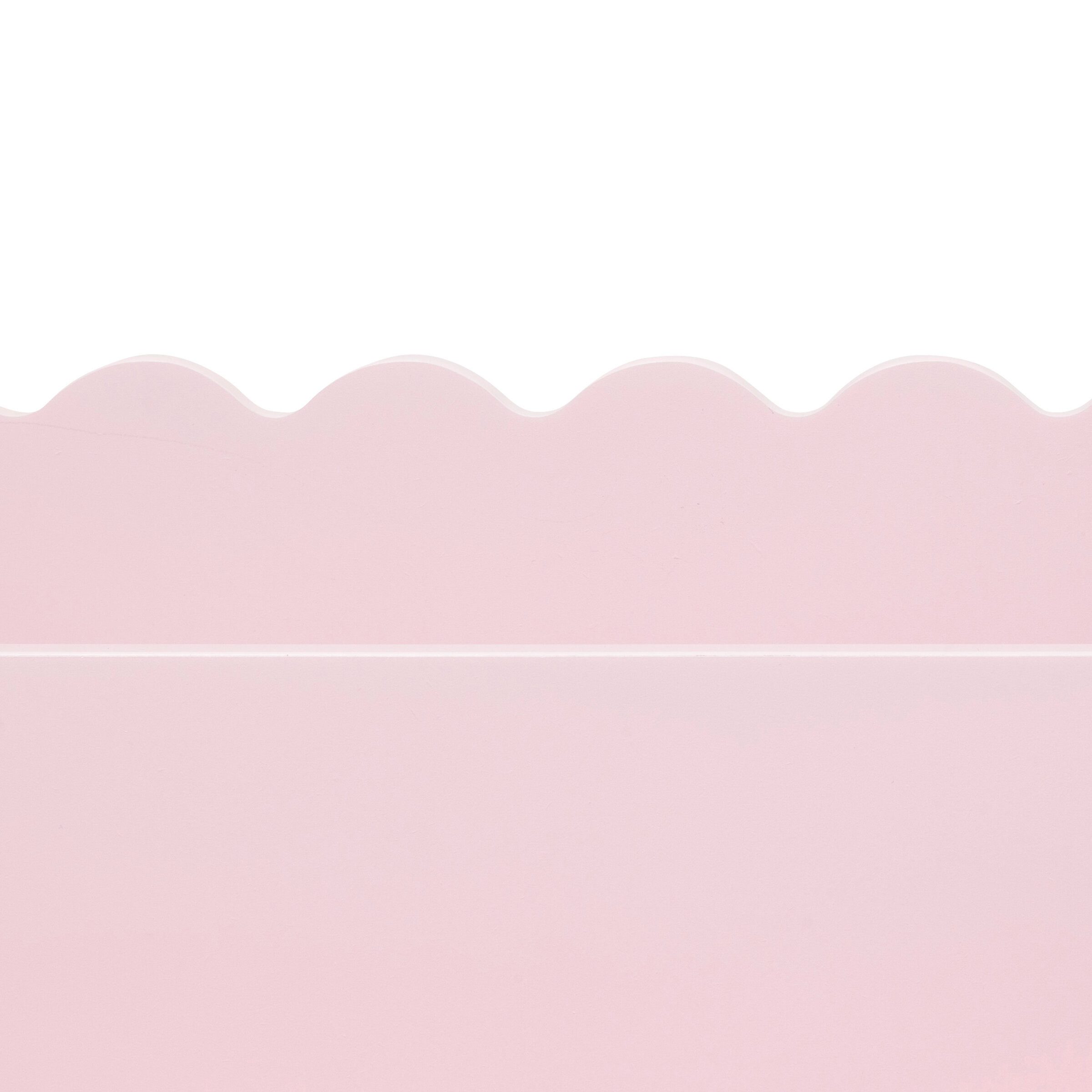 Atmosphera Créateur d'intérieur Standregal Kinderbuchregal WAVE mit Rüsche, 48 x 32 x 60 cm