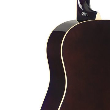 Stagg Konzertgitarre SA35 DS-N Slope Shoulder Dreadnought Gitarre, Farbe Natur