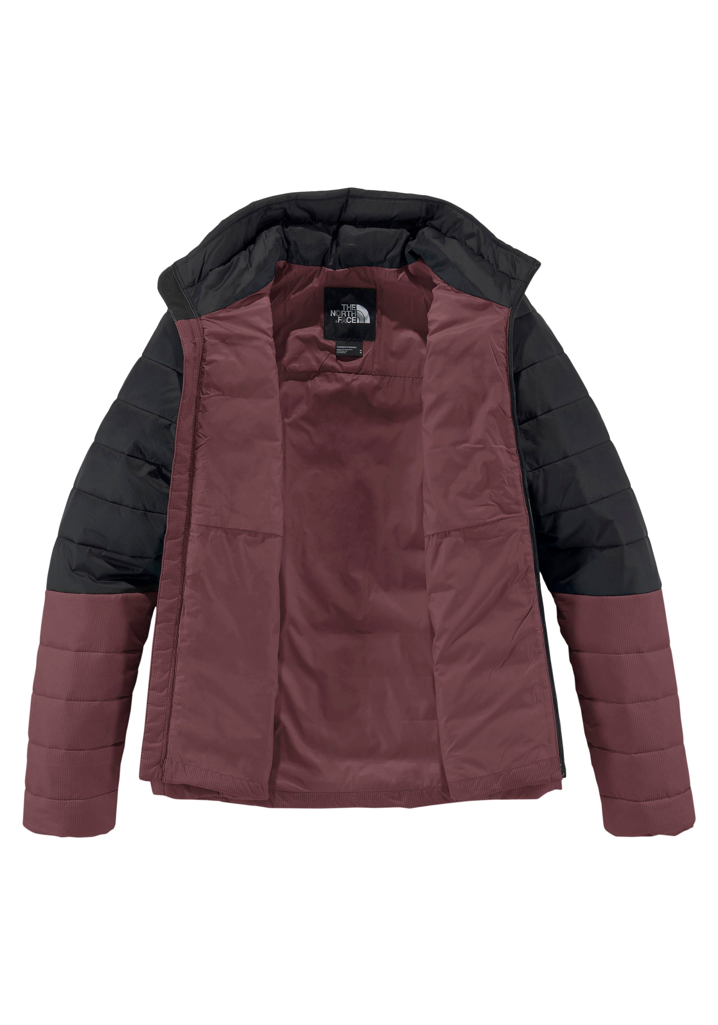 schwarz-beere HEATSEEKER & Face The Steppjacke North INSULATION & Windabweisend Atmungsaktiv Wasserabweisend