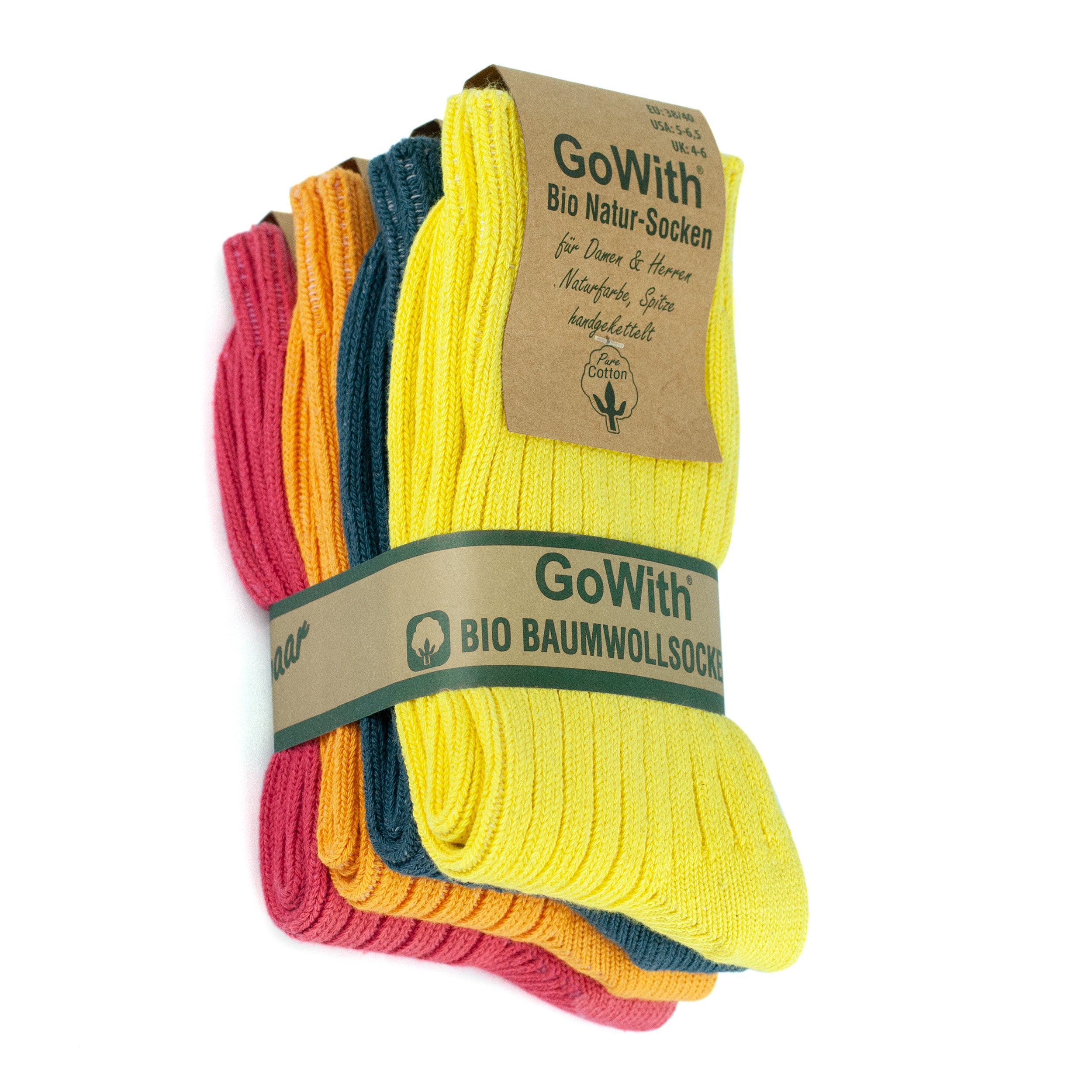 GoWith Wandersocken Biosocken Lang Wandersocken Laufsocken günstig online kaufen
