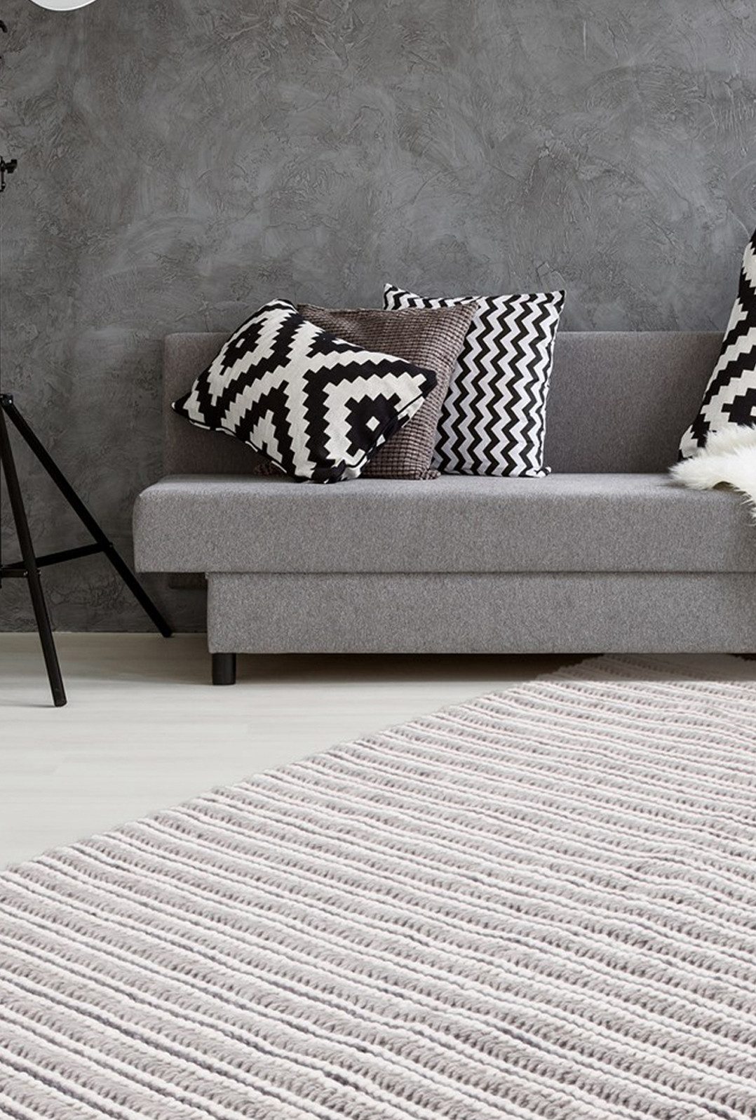 Kayoom Teppich Natura 110, rechteckig, Höhe: 20 mm, Besonders hochwertige, handgearbeitete Qualität