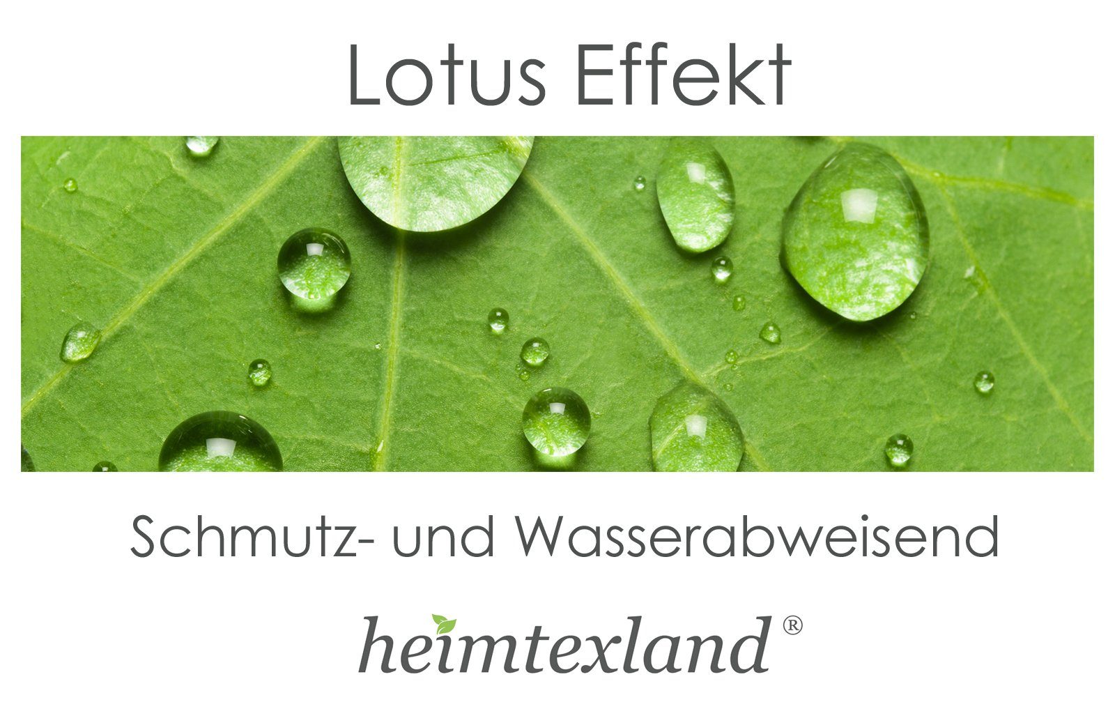 heimtexland Dekokissen Outdoorkissen 45x45 Outdoor Garten Deko Kissen, Lotus Effekt, schmutz- und wasserabweisend, inkl. Füllung