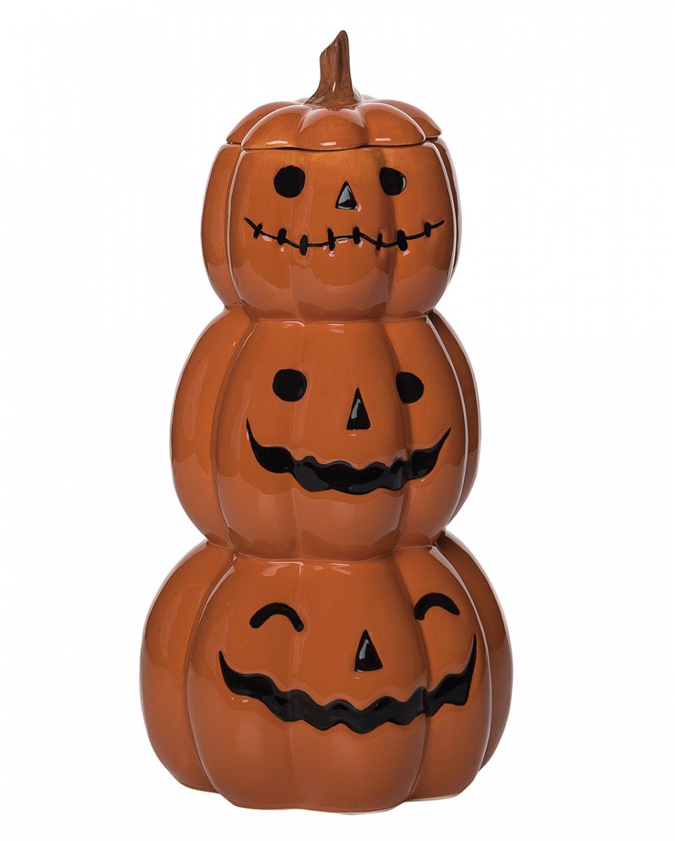 Horror-Shop Dekofigur Jack-O-Lantern Keksdose für Halloween als 30cm Ges