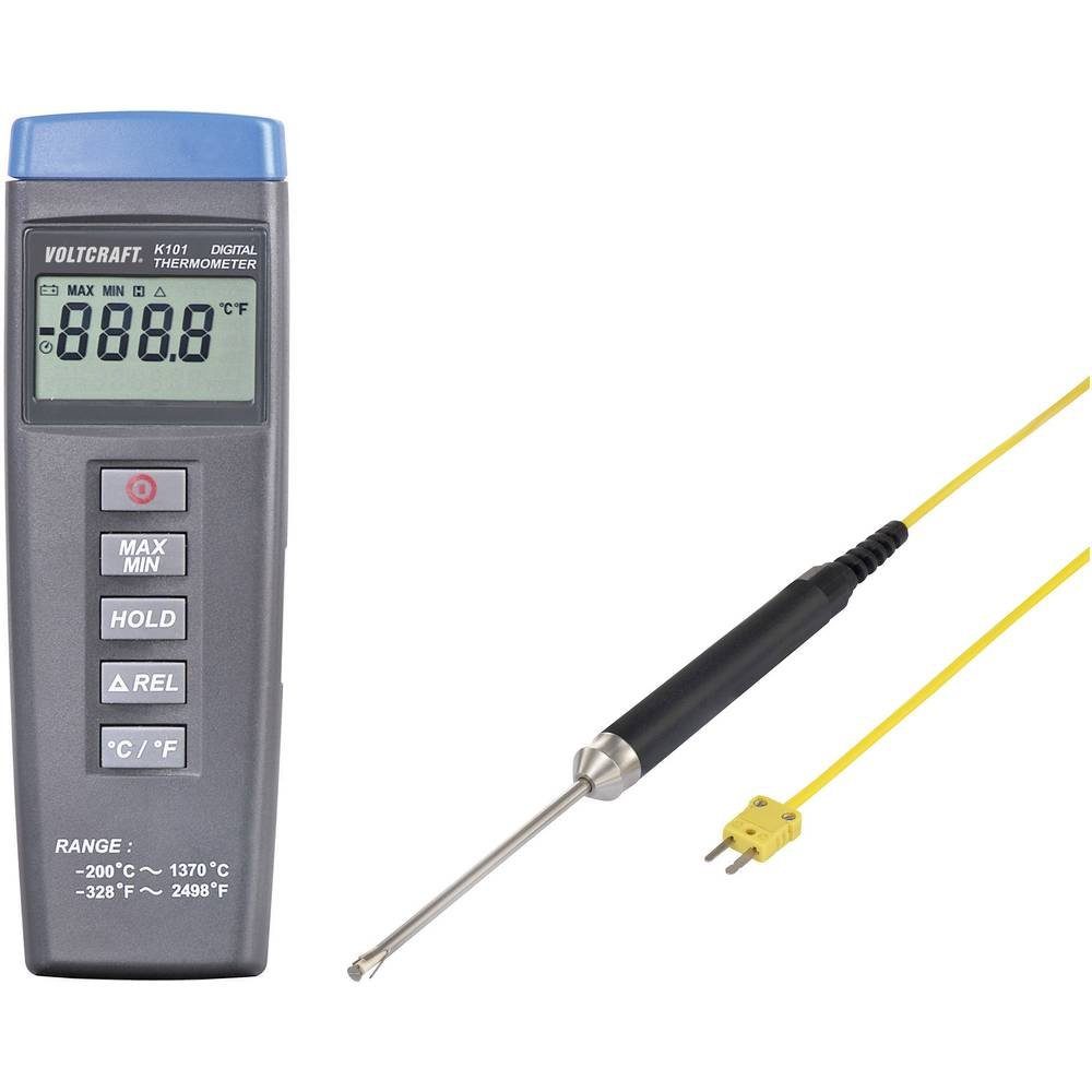 Außentemperaturanzeige Digital-Thermometer + Oberflächenfühler