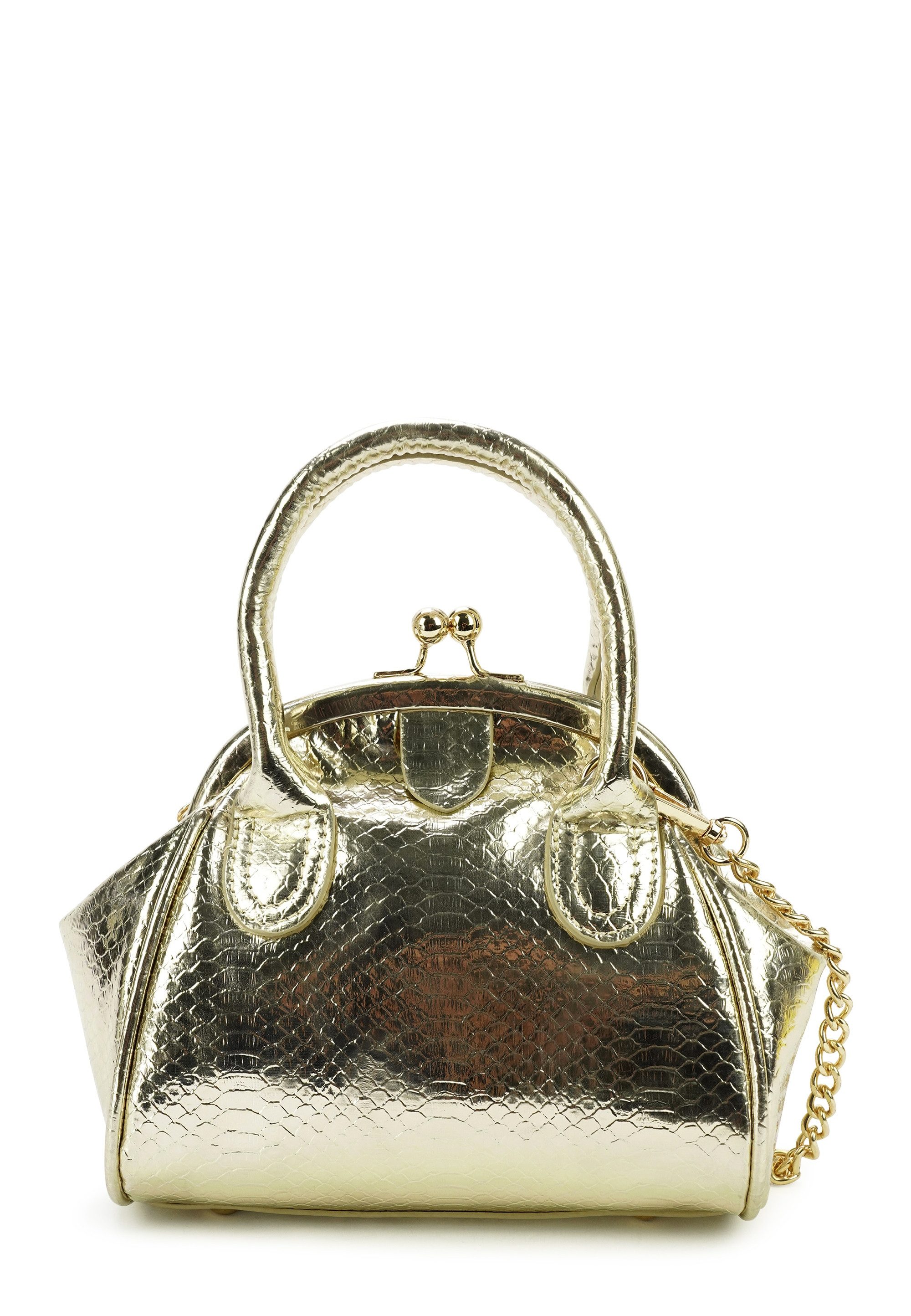 Harpa Henkeltasche VALENTINA, in glänzender Kroko-Optik günstig online kaufen
