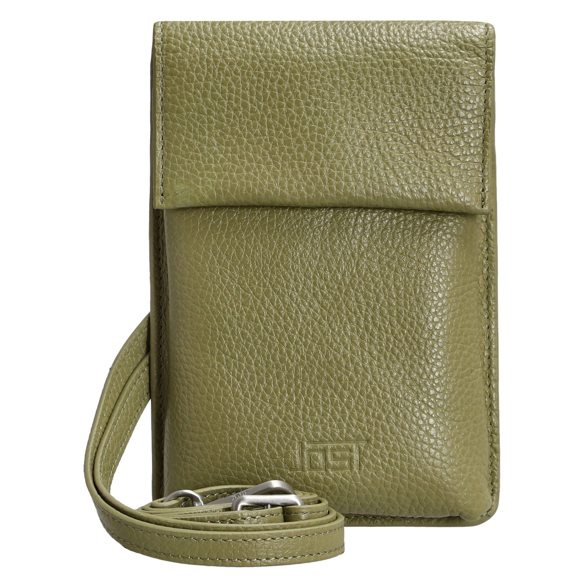 Jost Umhängetasche Vika - Umhängetasche Mini/Geldbörse 18 cm (olive)