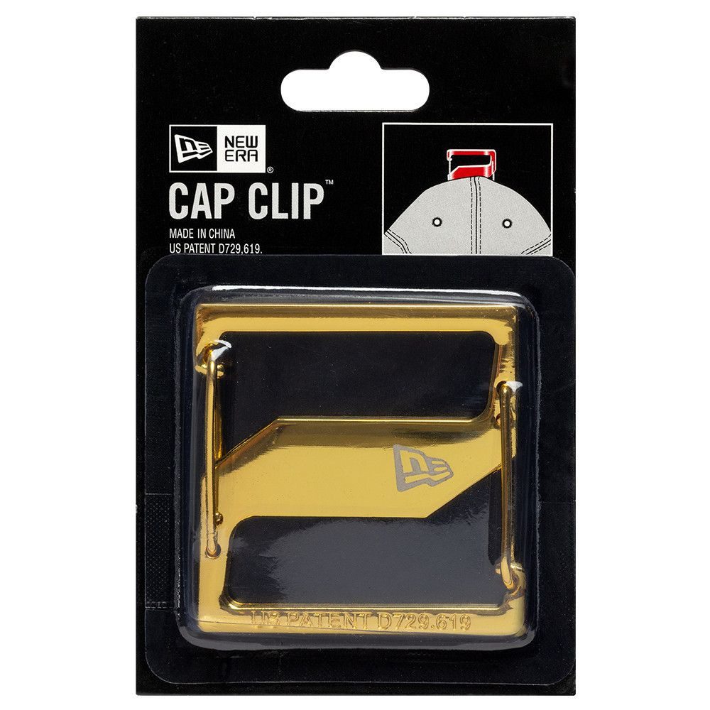 New Era Fitted Cap Clip gold