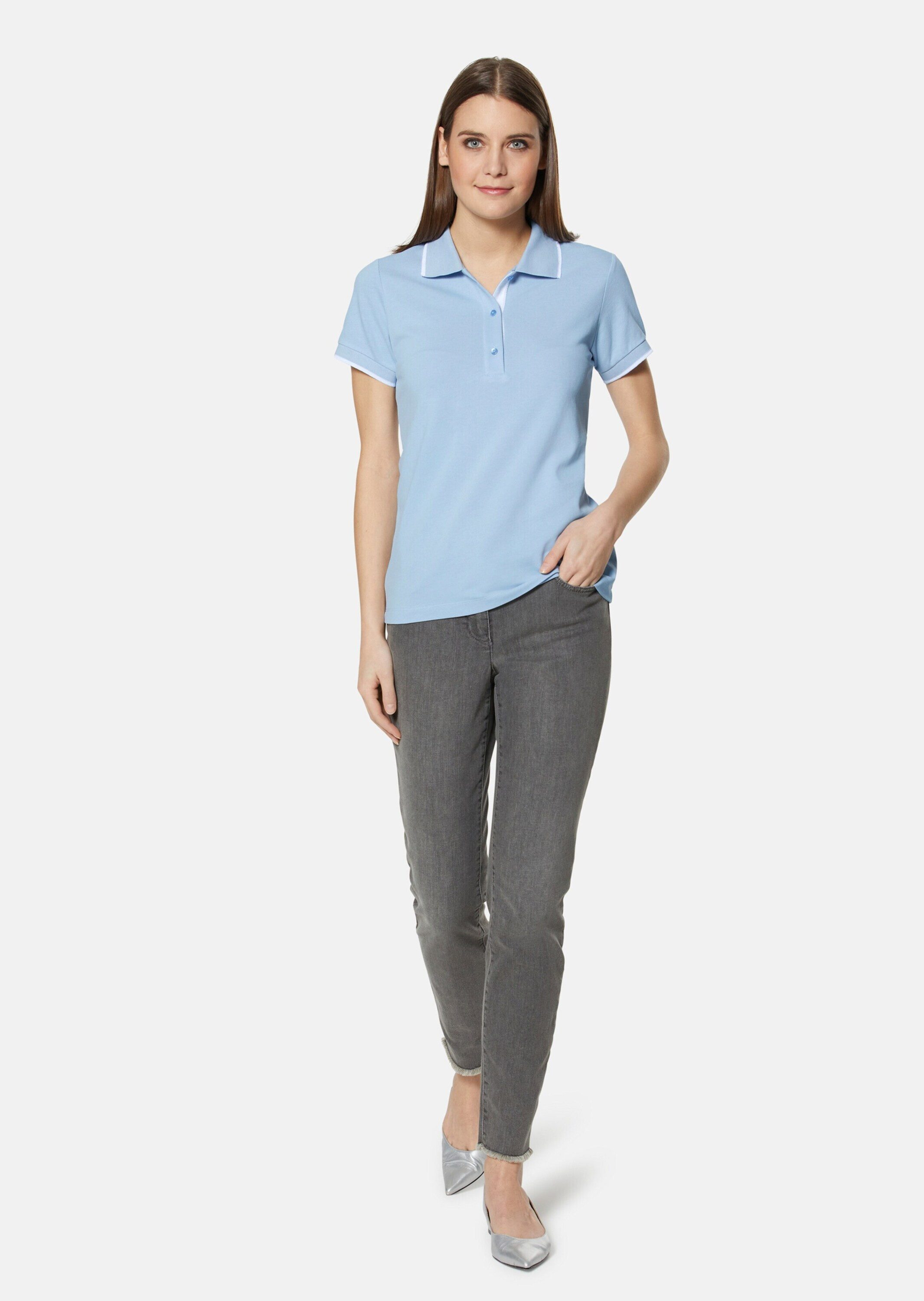 MADELEINE Kurzarmshirt Klassisches Poloshirt