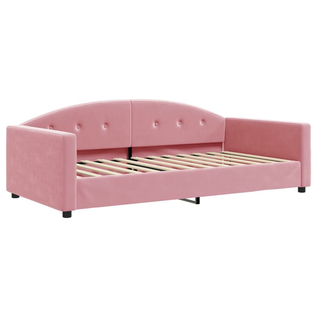 vidaXL Bett Tagesbett Rosa 100x200 cm günstig online kaufen