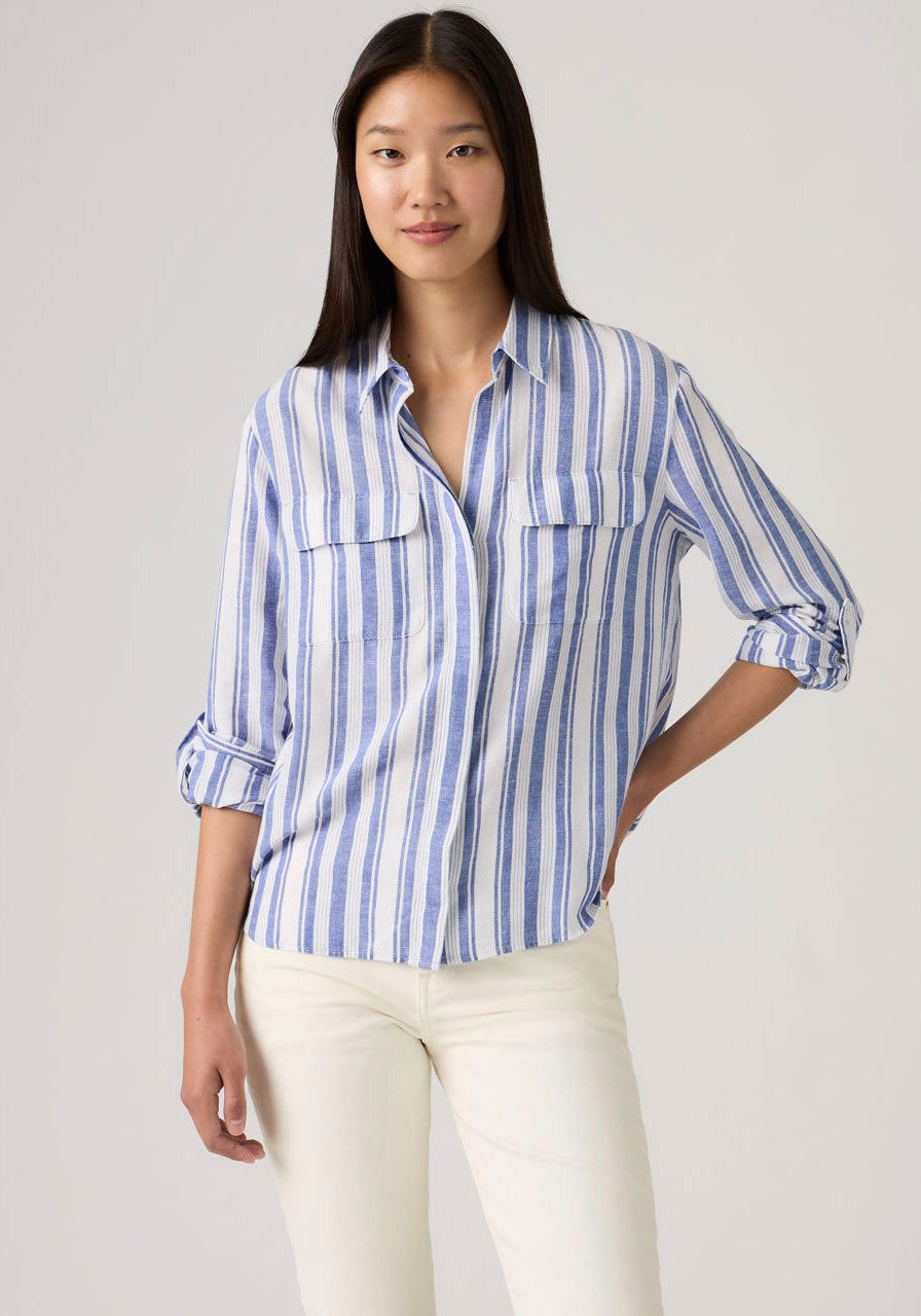 Levi's® Hemdbluse Krempelärmel mit Riegel günstig online kaufen