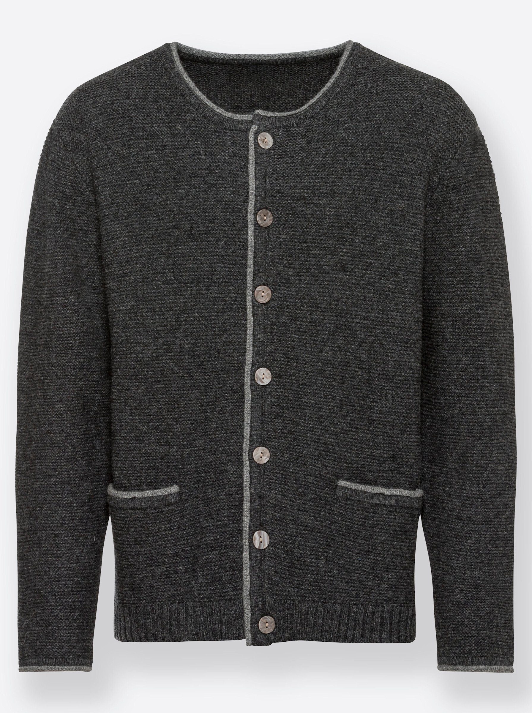 Witt Strickjacke Strickjacke Langarm Struktur