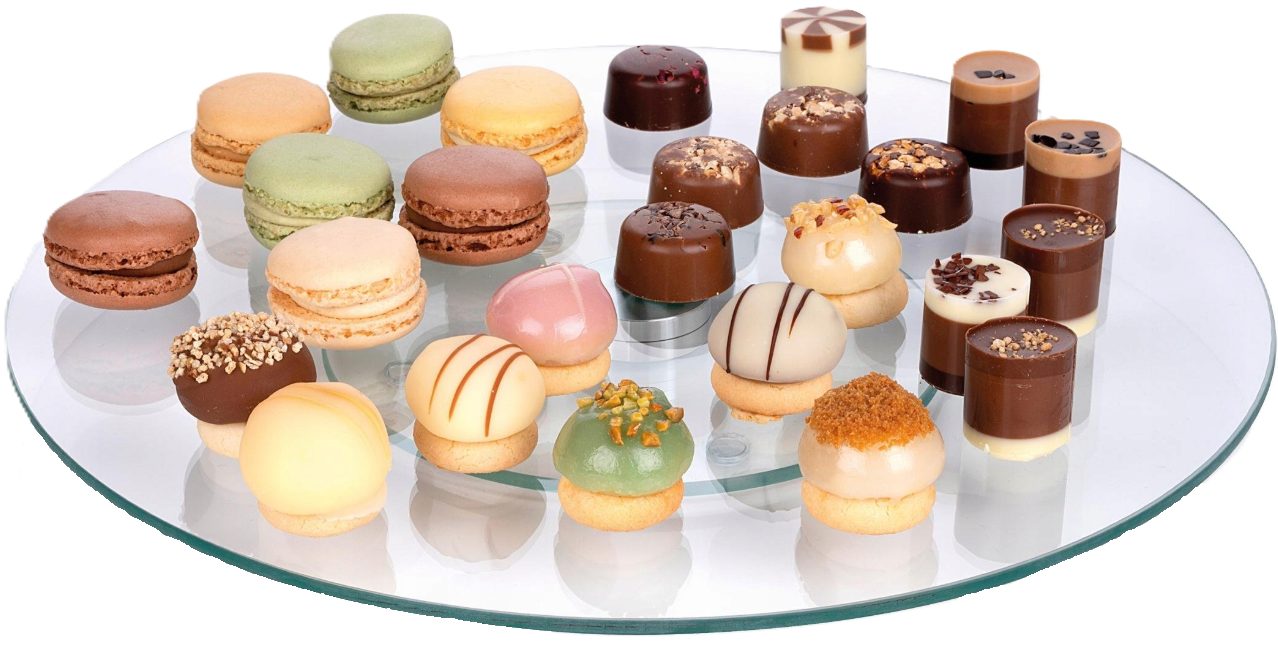 *Alpina* Servierplatte, 360°-Drehung