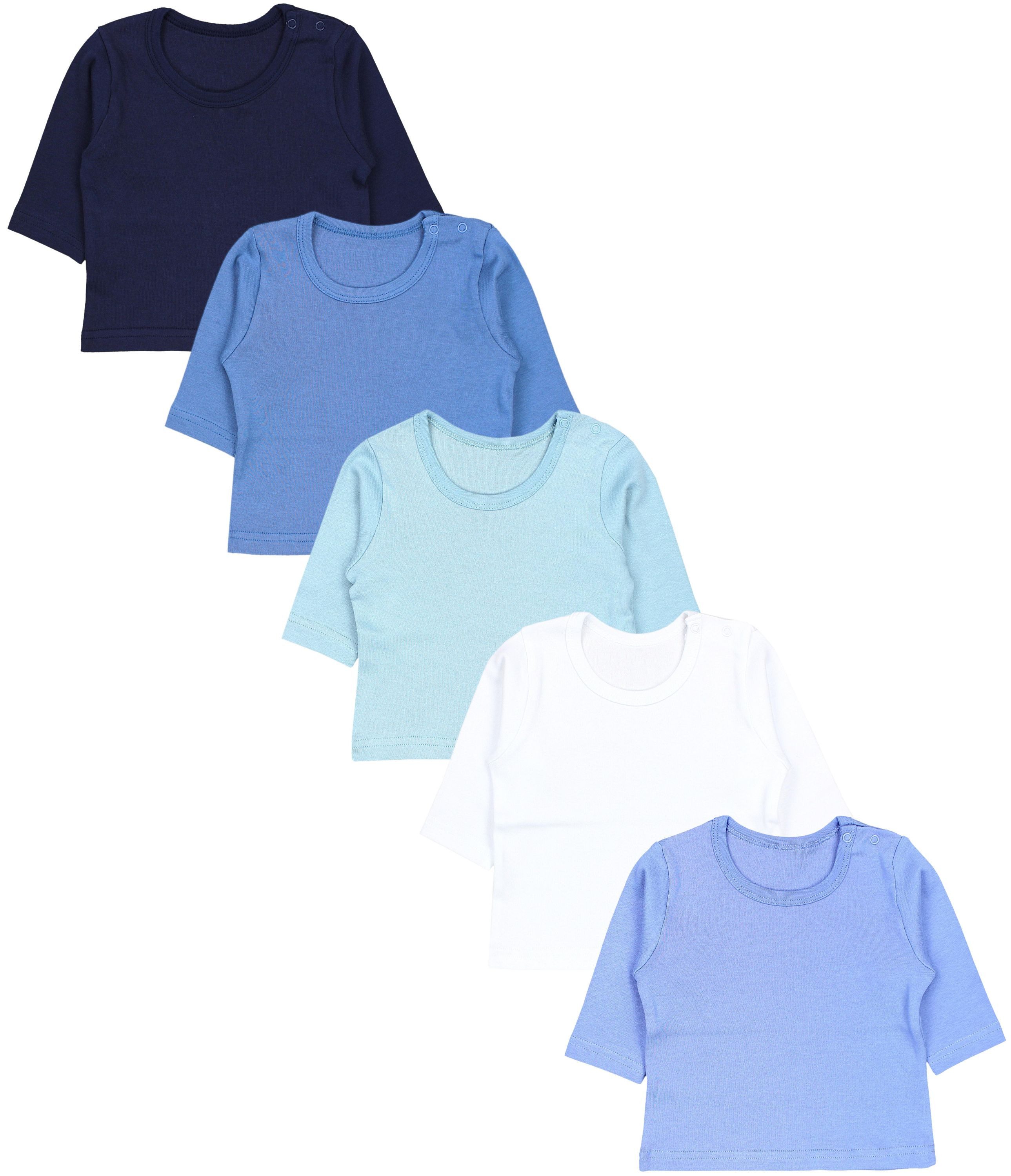 TupTam Langarmshirt TupTam Baby Jungen Langarmshirt 5er Pack