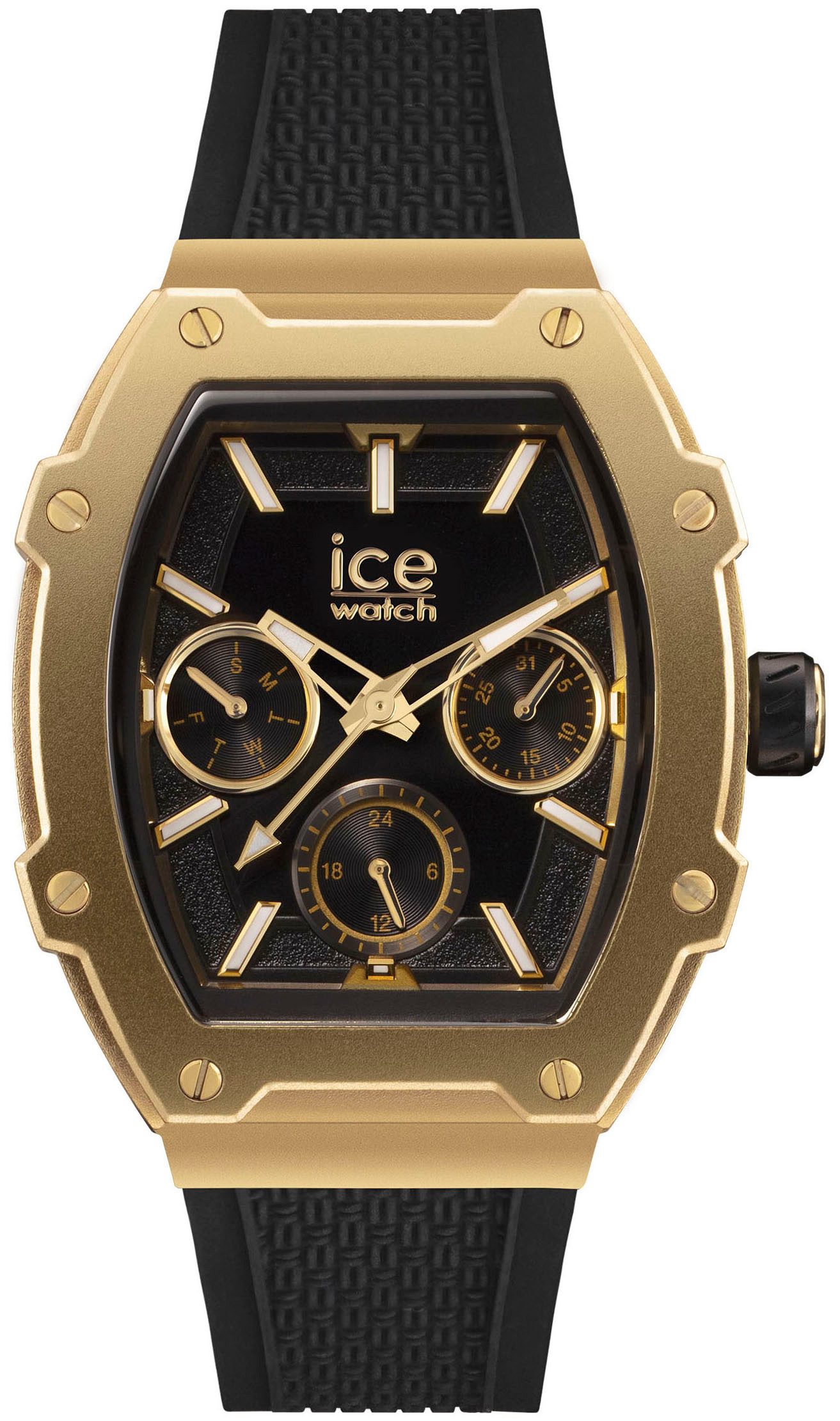 ice-watch Multifunktionsuhr ICE boliday - Alu - Small - MT 022866, Quarzuhr, Armbanduhr, Damenuhr, analog, Datum, 12/24-Stunden-Anzeige