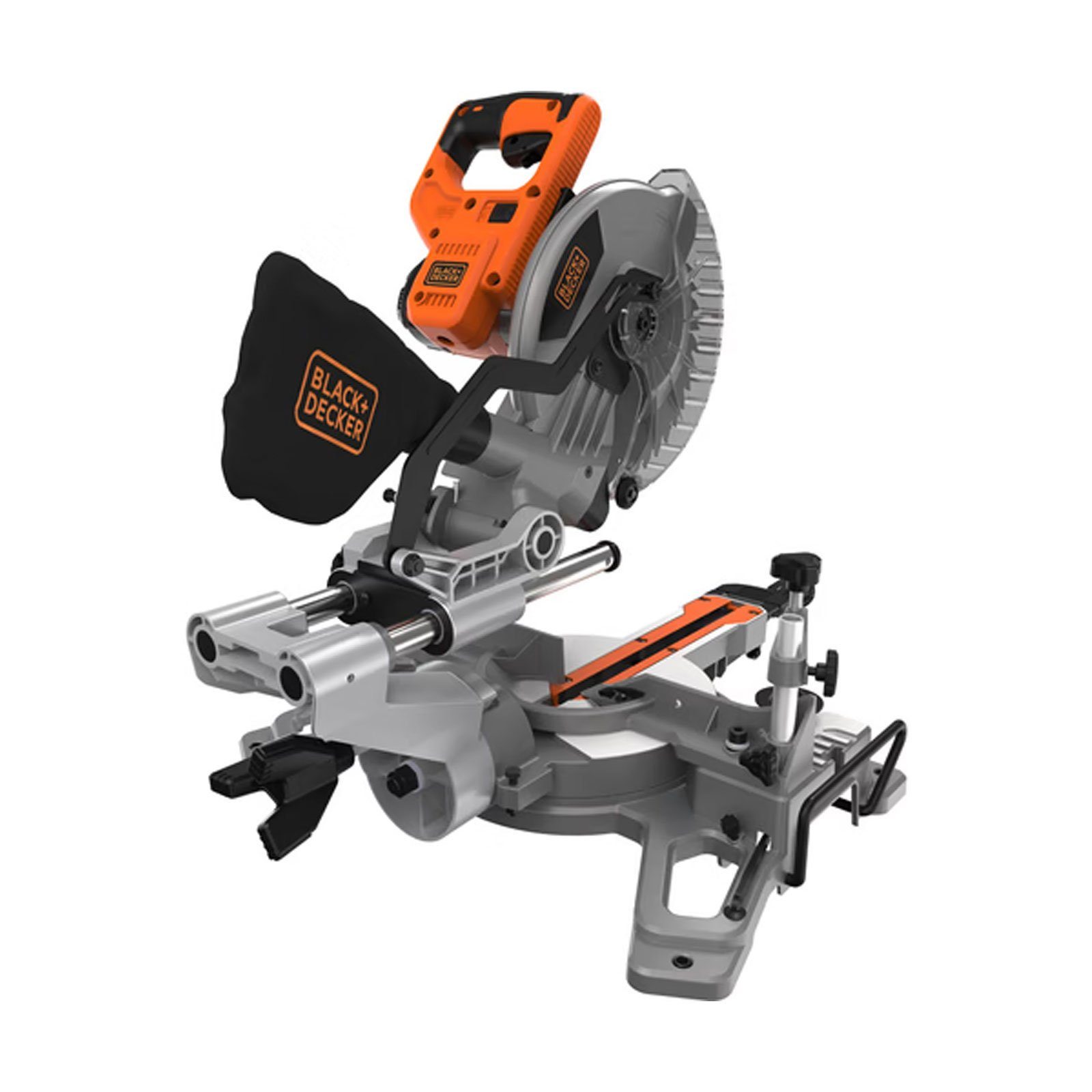 Black + Decker Tischkreissäge ES701-QS Kapp- und Gehrungssäge, Holzbretter und Balken nach Maß, Gehrungssägen, schräge Schnitte