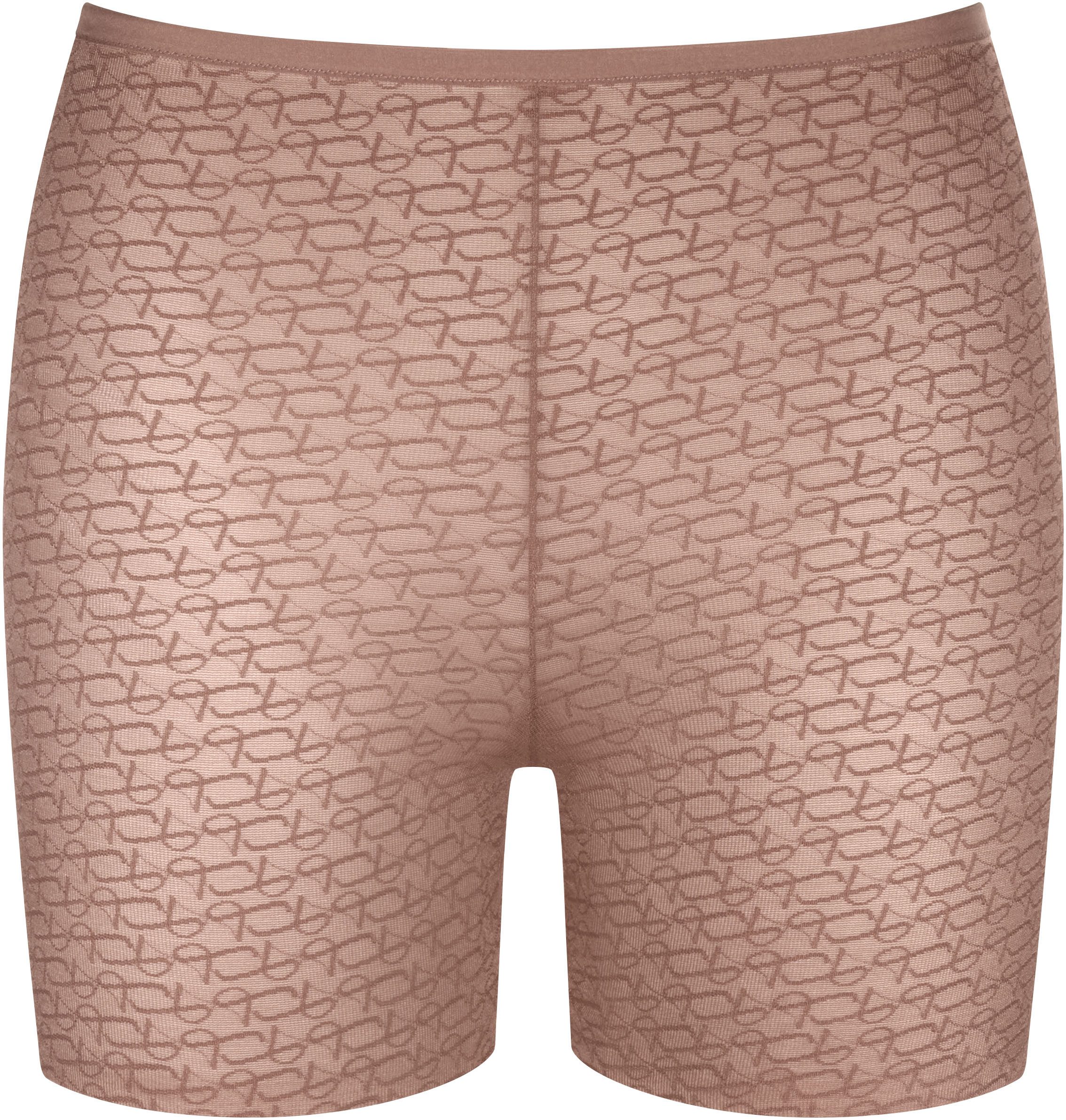 Triumph Lange Unterhose Signature Sheer weich, extra dünner Bund, elastisch, Monogramm-Design