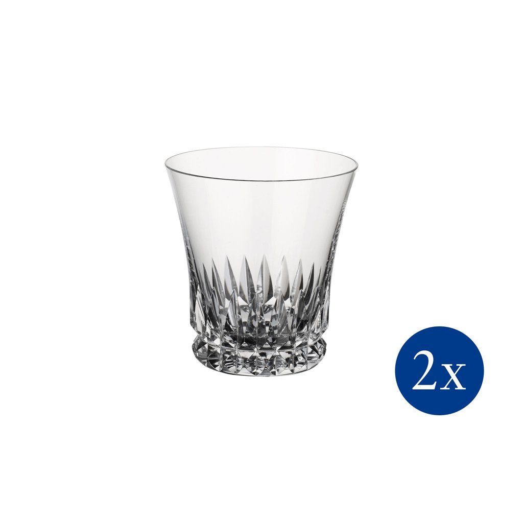 Villeroy & Boch Tumbler-Glas Grand Royal Wasserglas, Set 2tlg. 100mm, Glas | Tumbler-Gläser