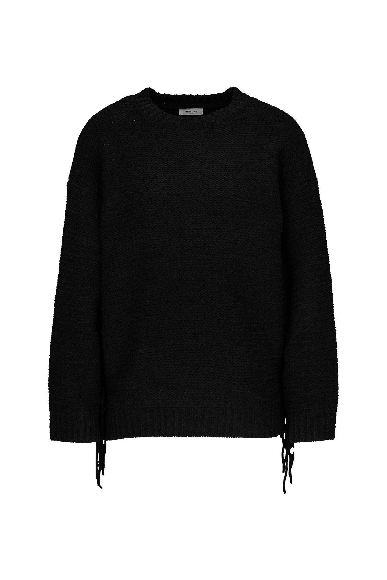Strickpullover Garment Dyed Cotton Jersey