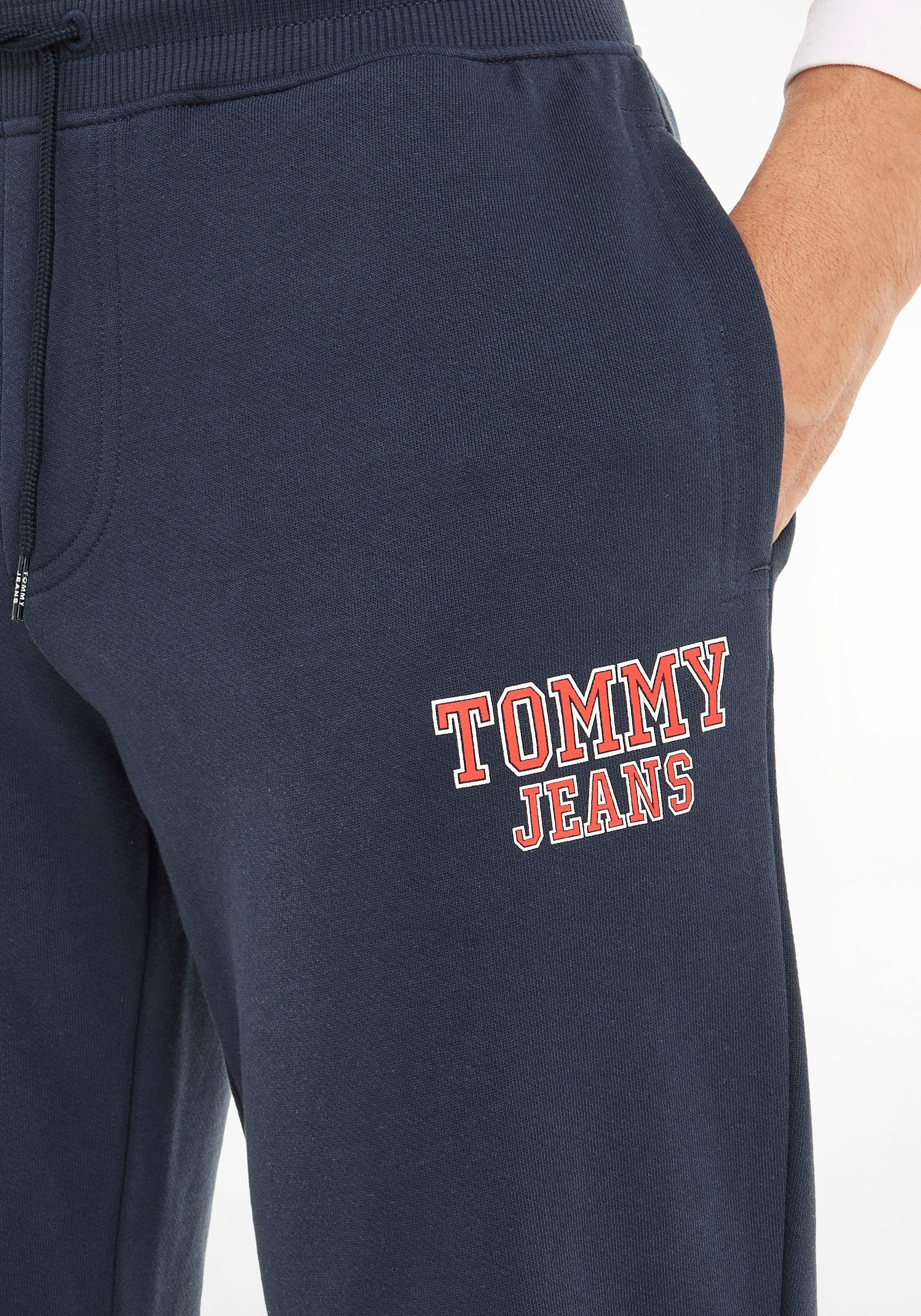 mit SLIM Logodruck SWEATPANT TwilightNavy Jogginghose GRAPHIC Jeans ENTRY TJM Tommy