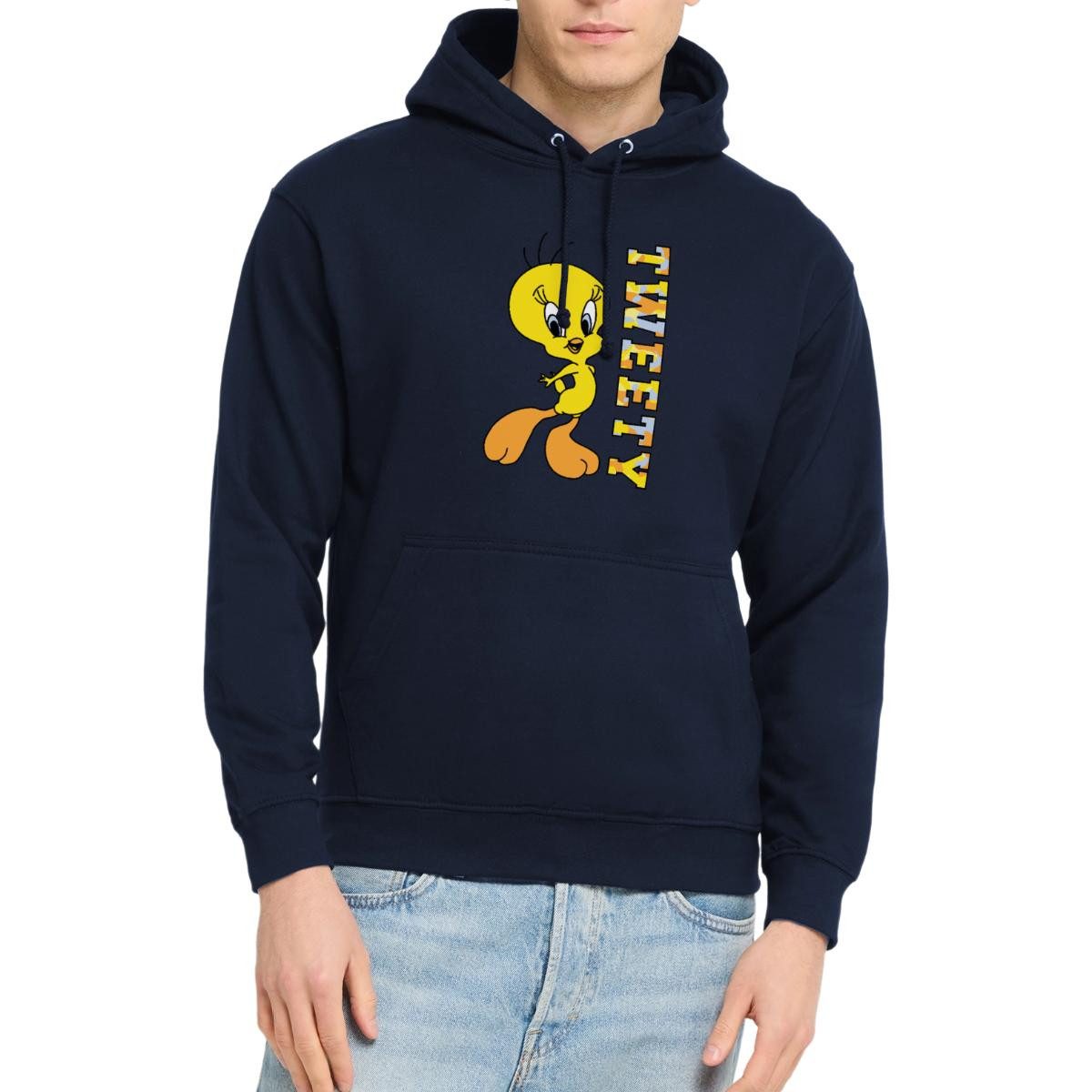 Spreadshirt Hoodie Looney Tunes Tweety Camouflage Unisex Hoodie (1-tlg)