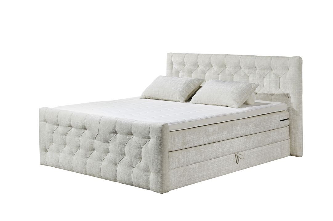 Black Red White Boxspringbett Boxspringbett ASIENTOS 8