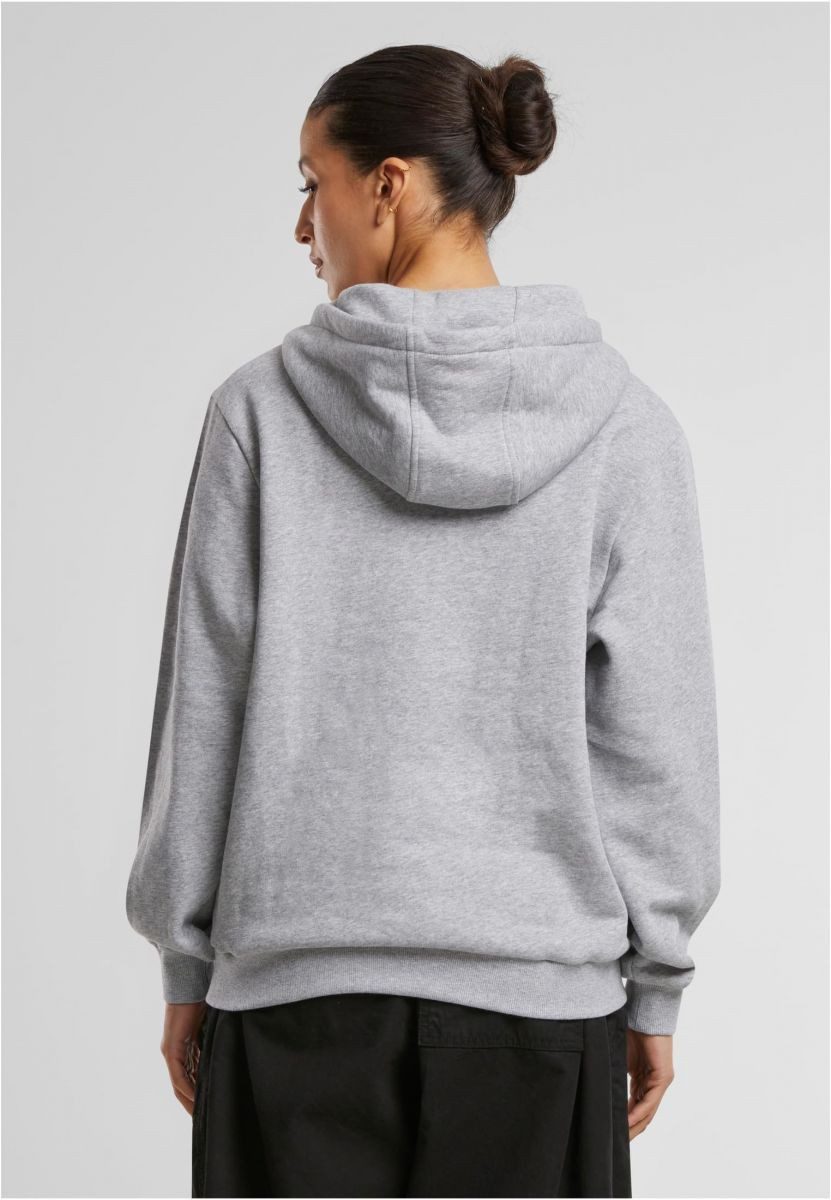 URBAN CLASSICS Kapuzenpullover Ladies Organic Loose Brushed Fleece Hoody Damen