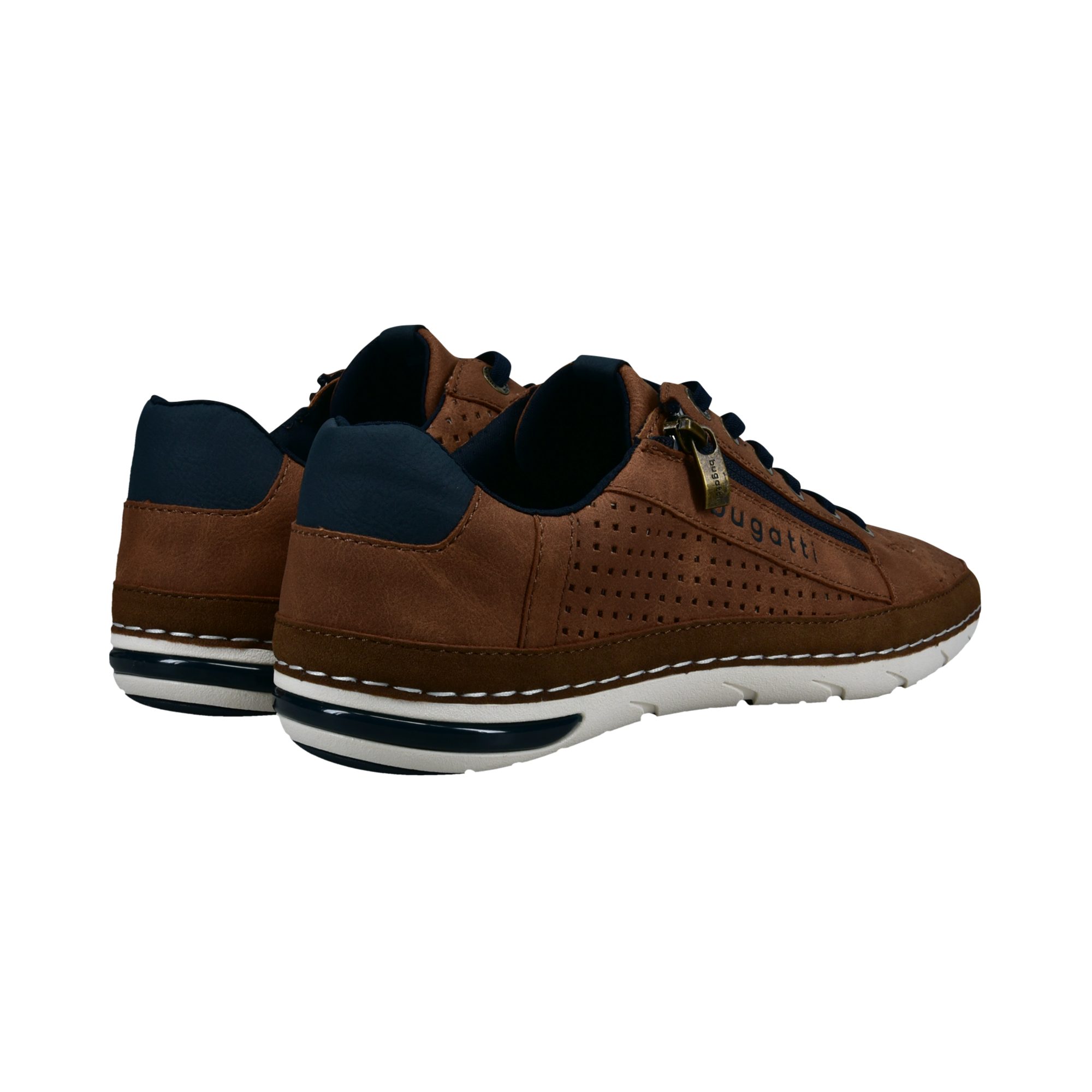 bugatti Sneaker Halbschuh, Freizeitschuh mit praktischem Reißverschluss günstig online kaufen