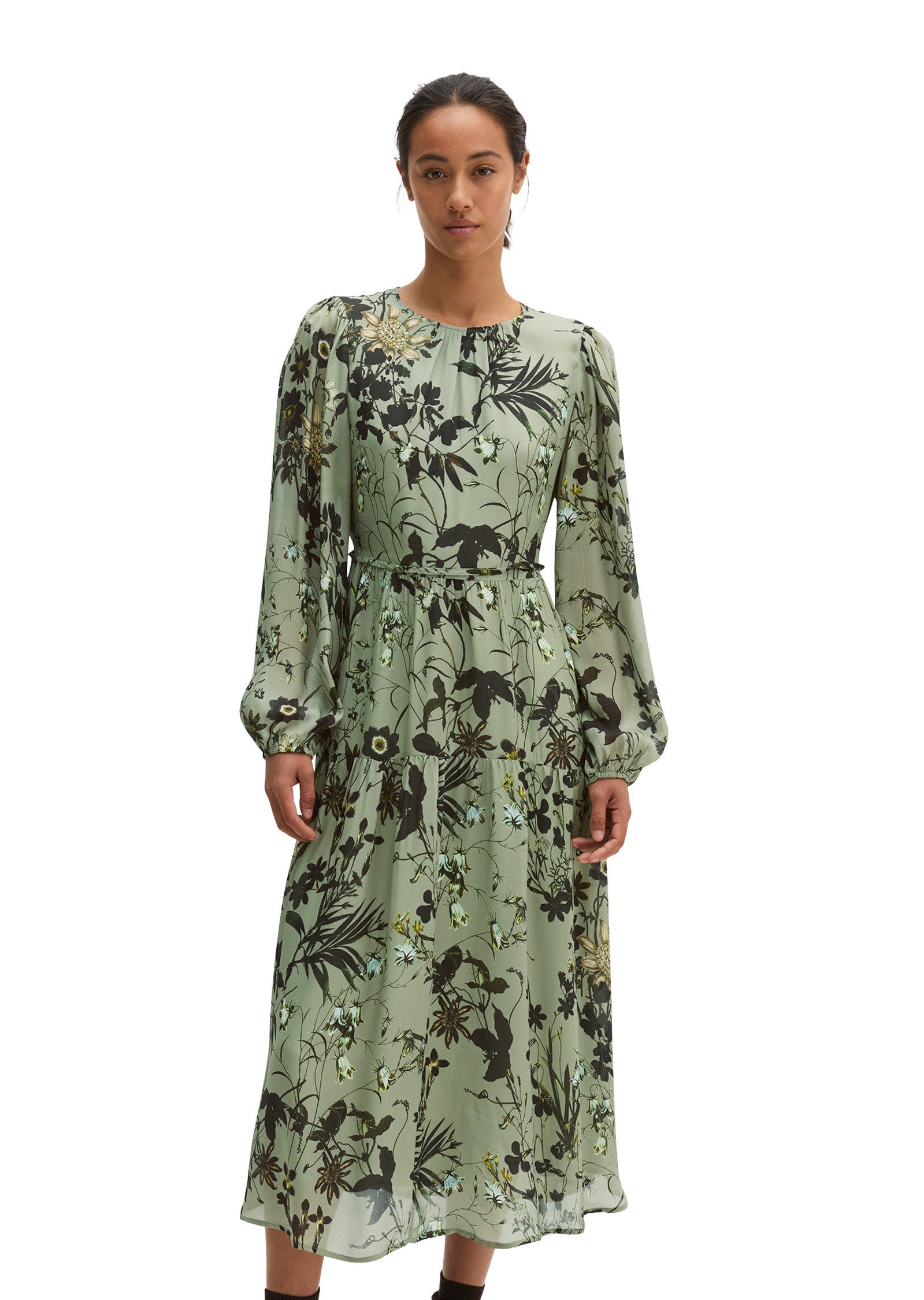 Marc O'Polo Minikleid aus fließendem Viskose-Crêpe