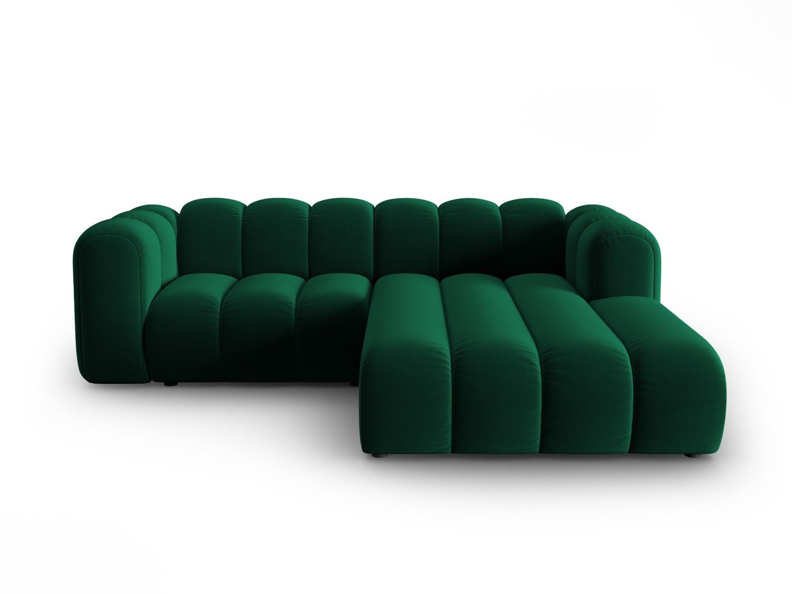 Micadoni Ecksofa Lupine, modular 3-Sitzer günstig online kaufen
