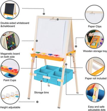 TEAMSON™ KIDS    Standtafel Little Artist, zweiseitig, mit weißer Magnetseite