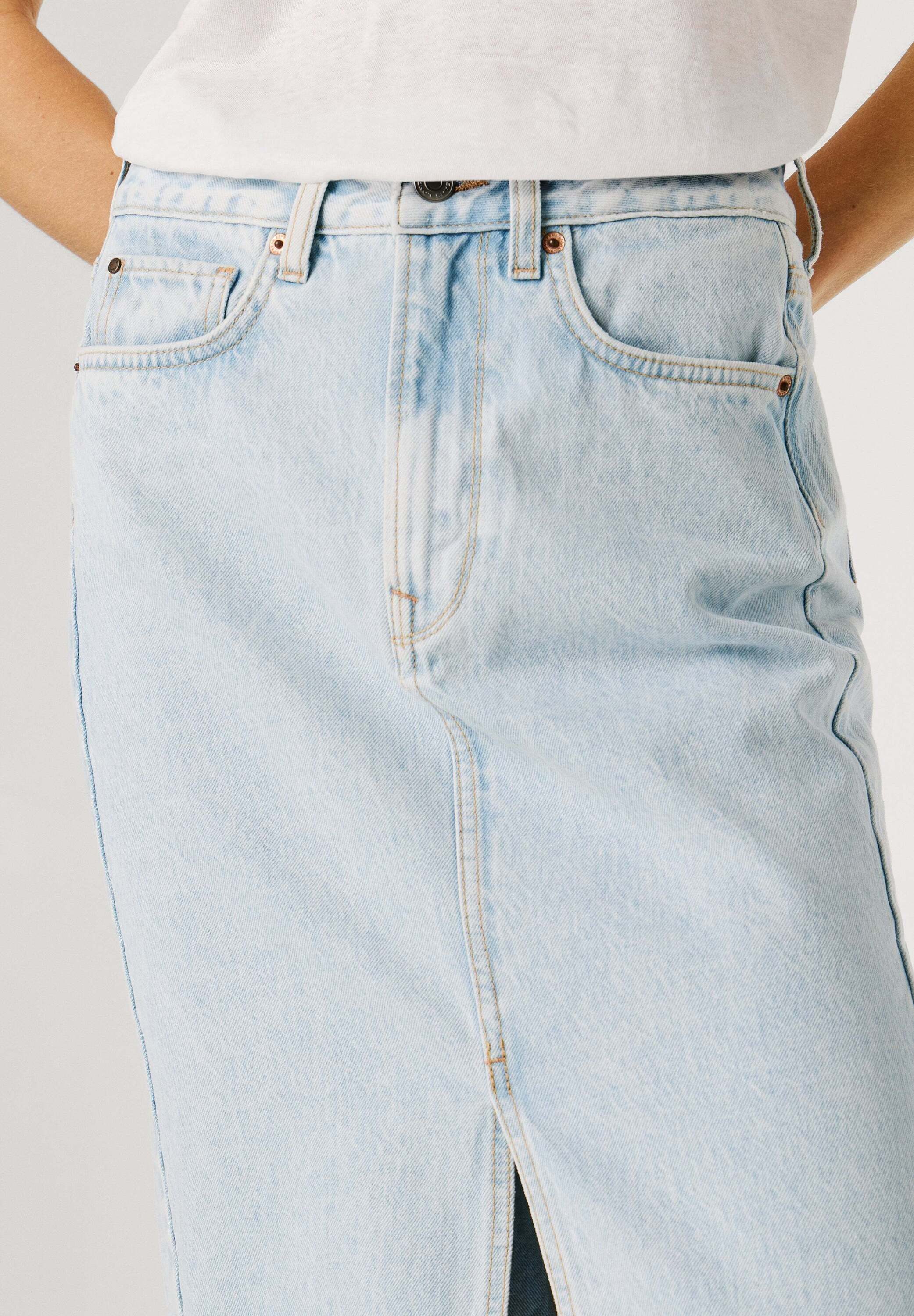 Pepe Jeans A-Linien-Rock skirt MIDI SKIRT HW NIKITA