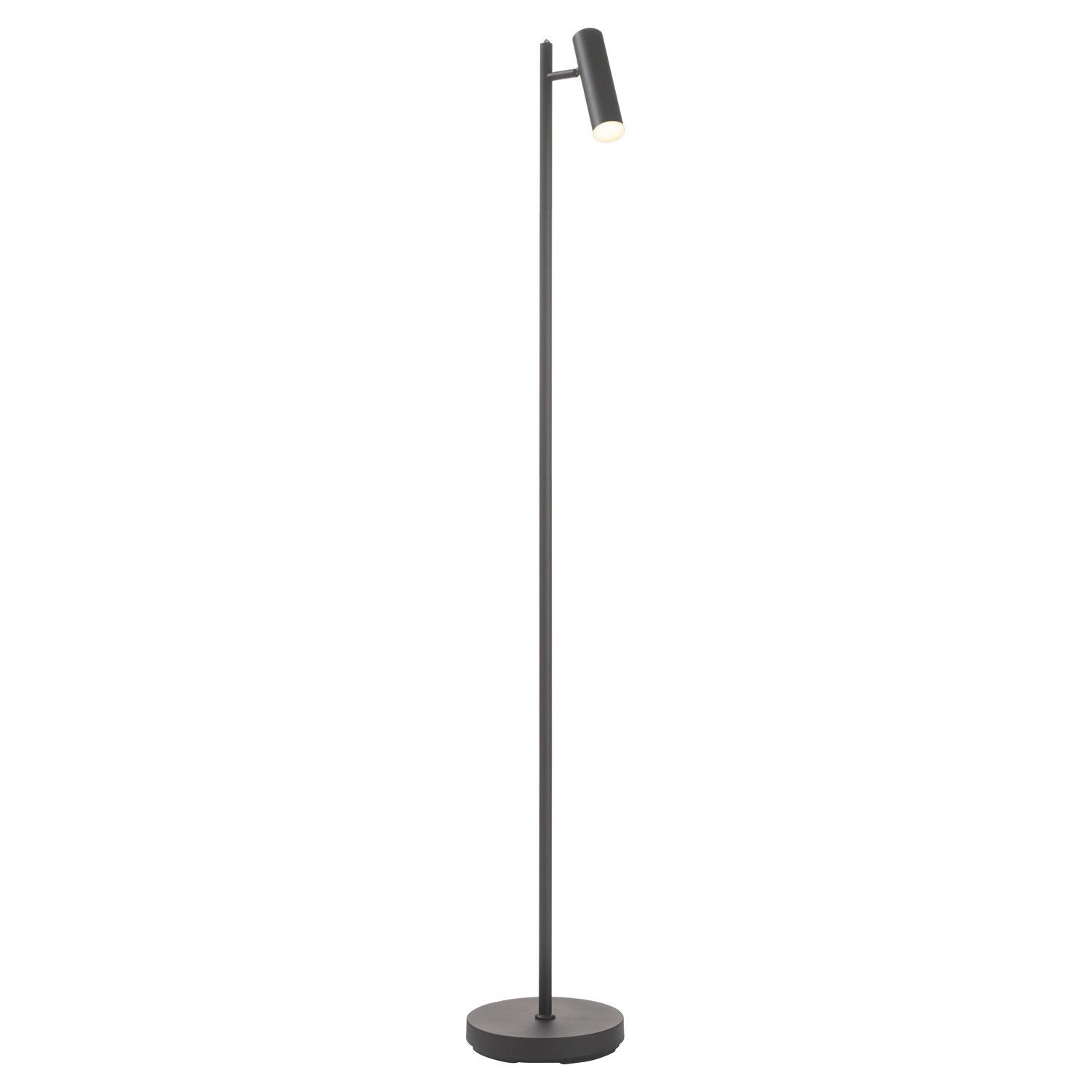 casa NOVA LED Stehlampe Stehleuchte FOX, 1-flammig, H 145 cm, Schwarz, Anpa günstig online kaufen