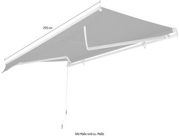 KONIFERA Gelenkarmmarkise Breite/Ausfall: 295/250 cm