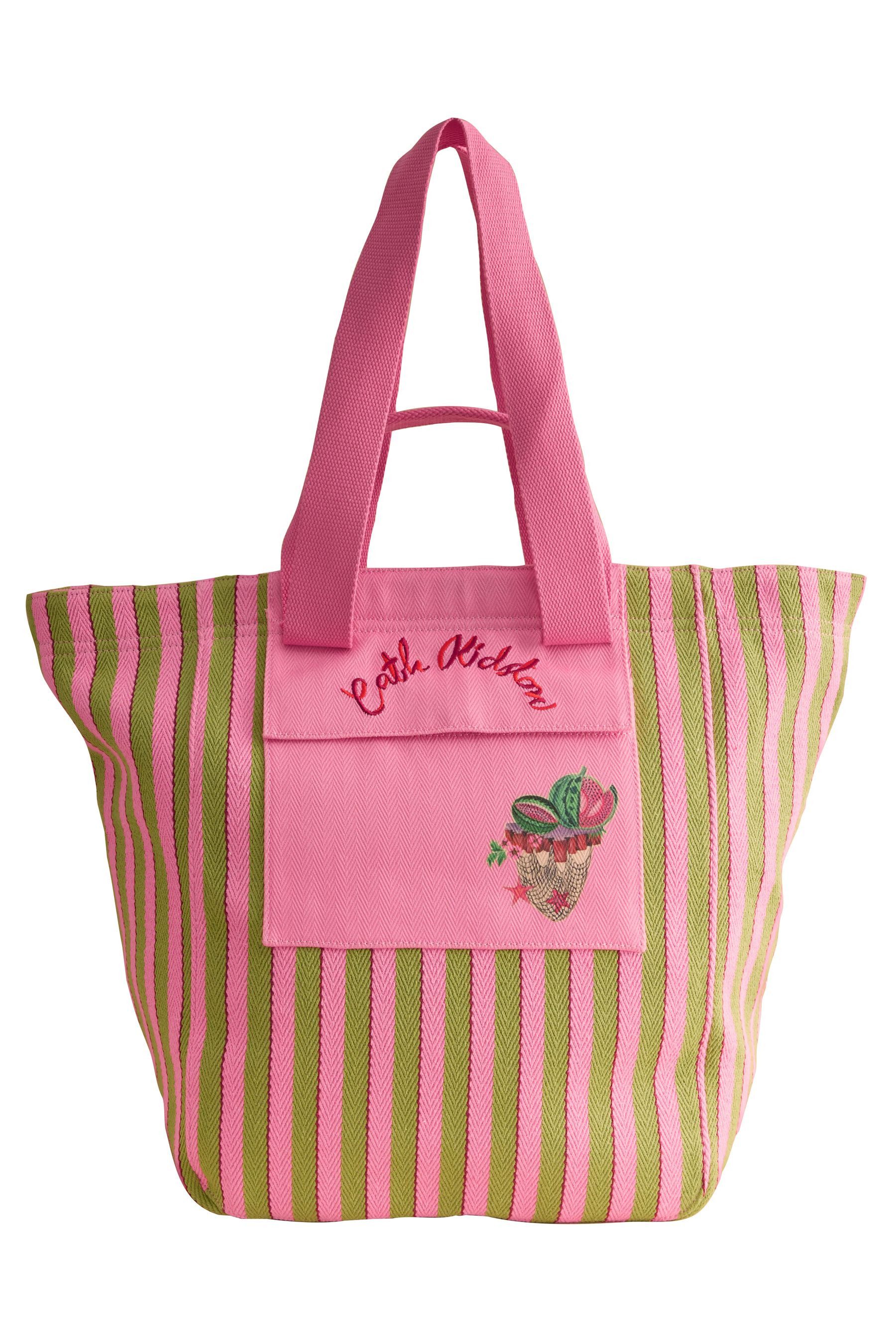 Cath Kidston Handtasche Cath Kidston Gestreifte große Markt-Tragetasche (1-tlg)
