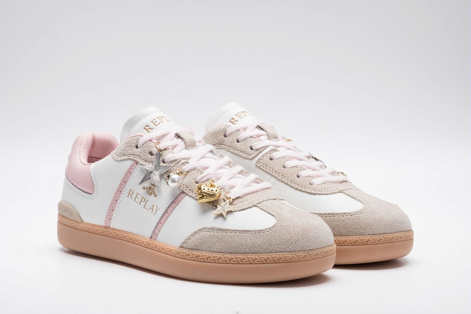 Replay Plateausneaker Trend-Sneaker, Halbschuh, Schnürschuh mit Schmuckelementen