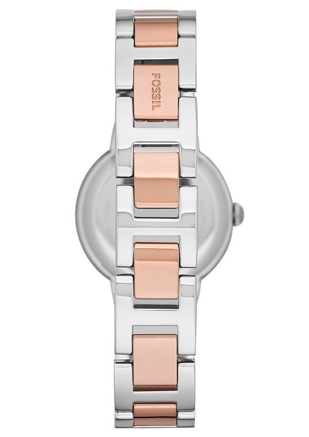 Fossil Quarzuhr VIRGINIA ES3405, Armbanduhr, Damenuhr, Edelstahlarmband günstig online kaufen
