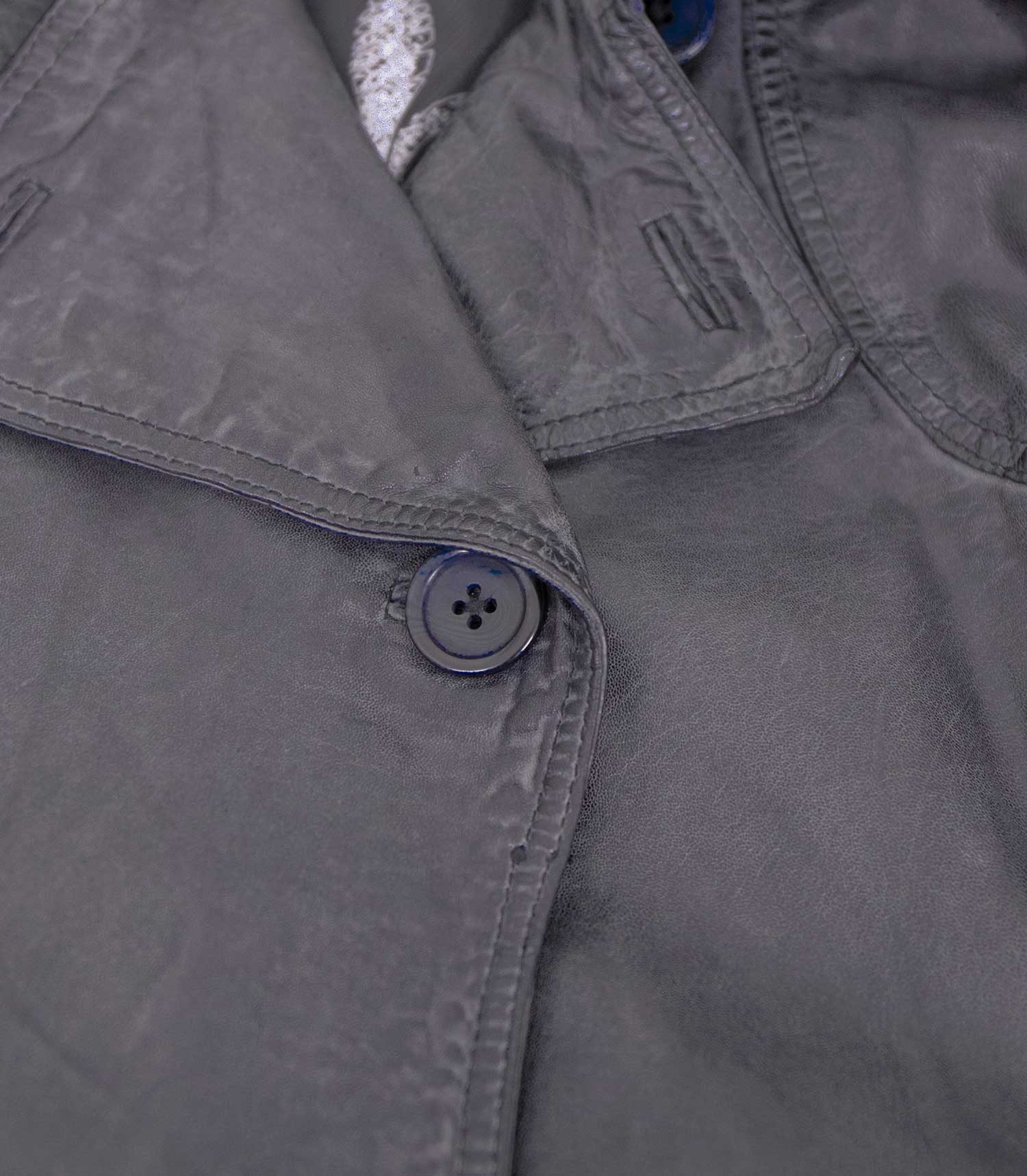 Maddox Lederjacke Borneo MADDOX - Damen Trenchcoat Ledermantel Mantel Lammnappa schwarz