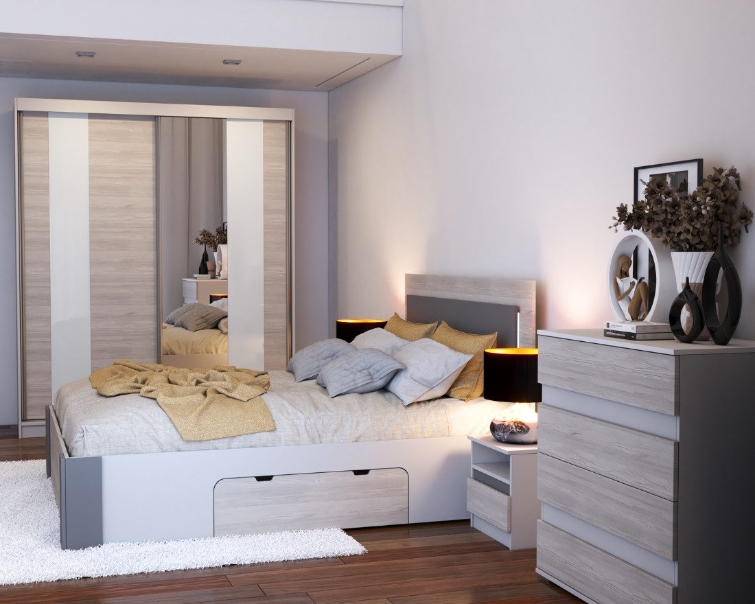Deine Möbel 24 Schlafzimmer-Set HEAVEN MULTI günstig online kaufen