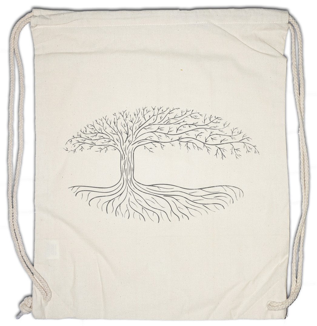 Turnbeutel Oval Yggdrasil Turnbeutel Arsen Celtic Irminsul World Tree Of Thor